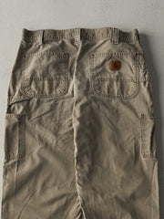 Vintage Y2K Brown Carhartt Lightweight Carpenter Pants (34x30)