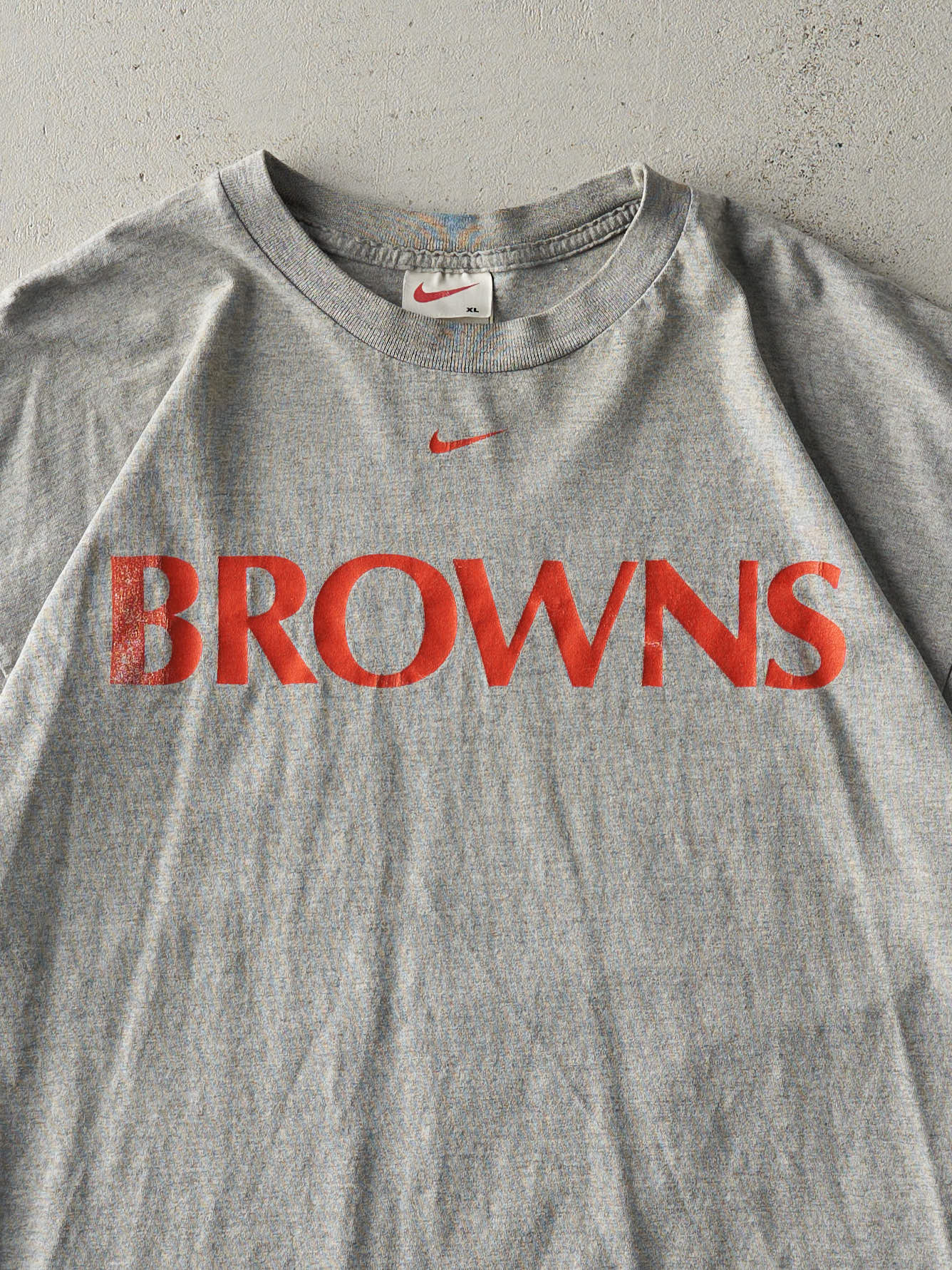 Vintage 90s Grey Cleveland Browns Nike Tee (L)