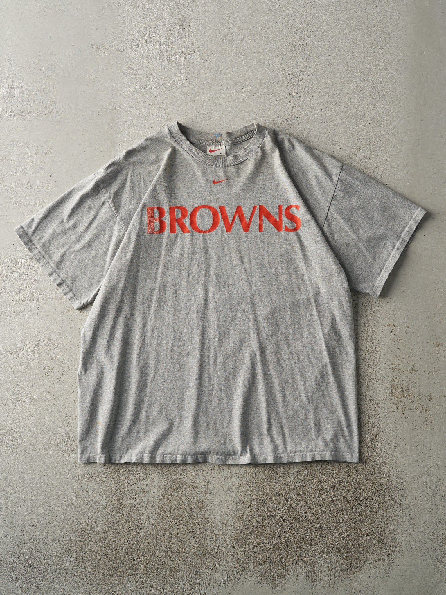 Vintage 90s Grey Cleveland Browns Nike Tee (L)