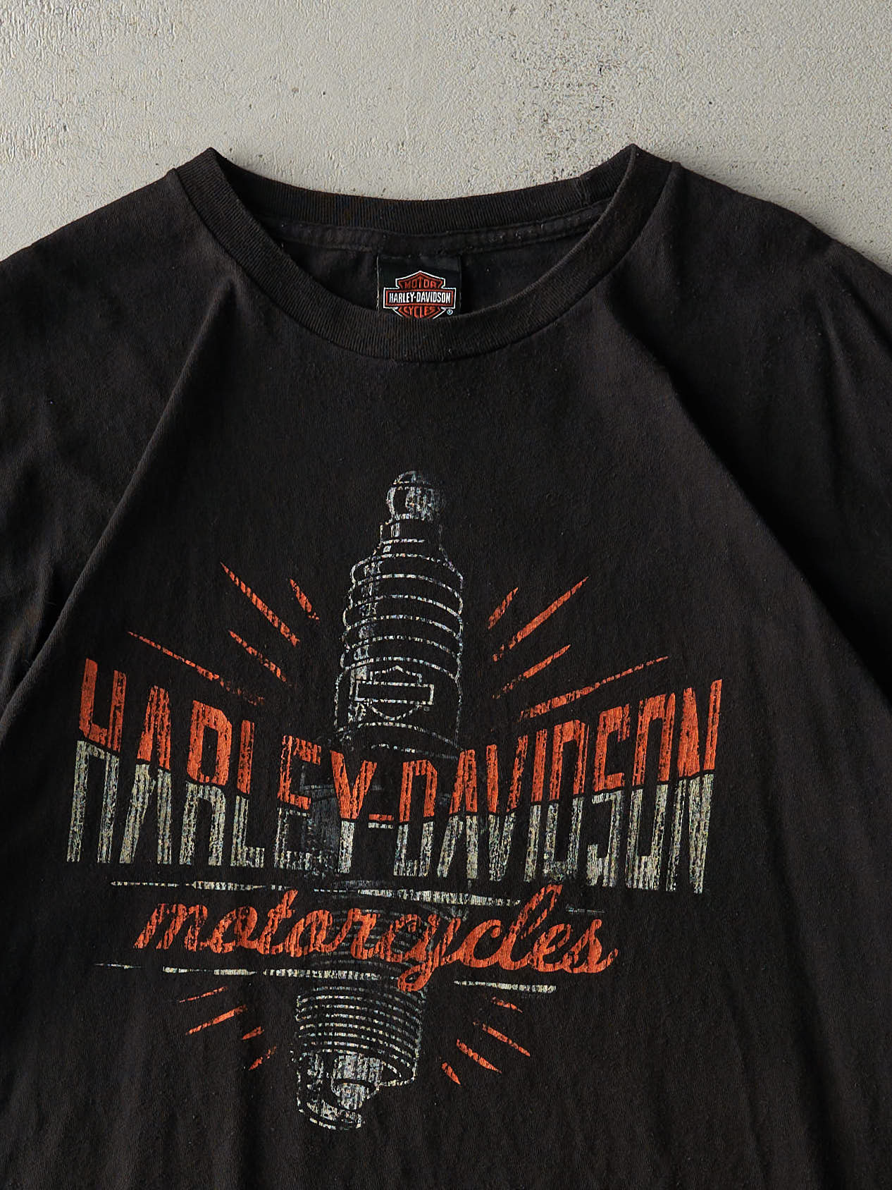 Vintage Y2K Black Quebec Harley Davidson Tee (L)