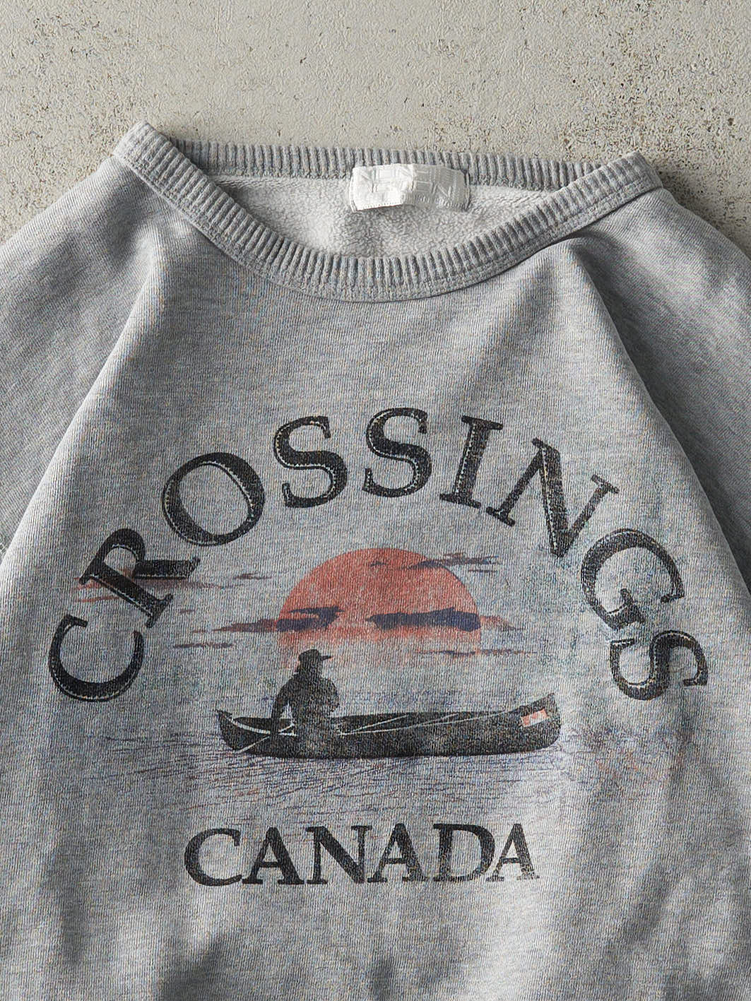 Vintage 90s Grey Crossings Canada Crewneck (L)