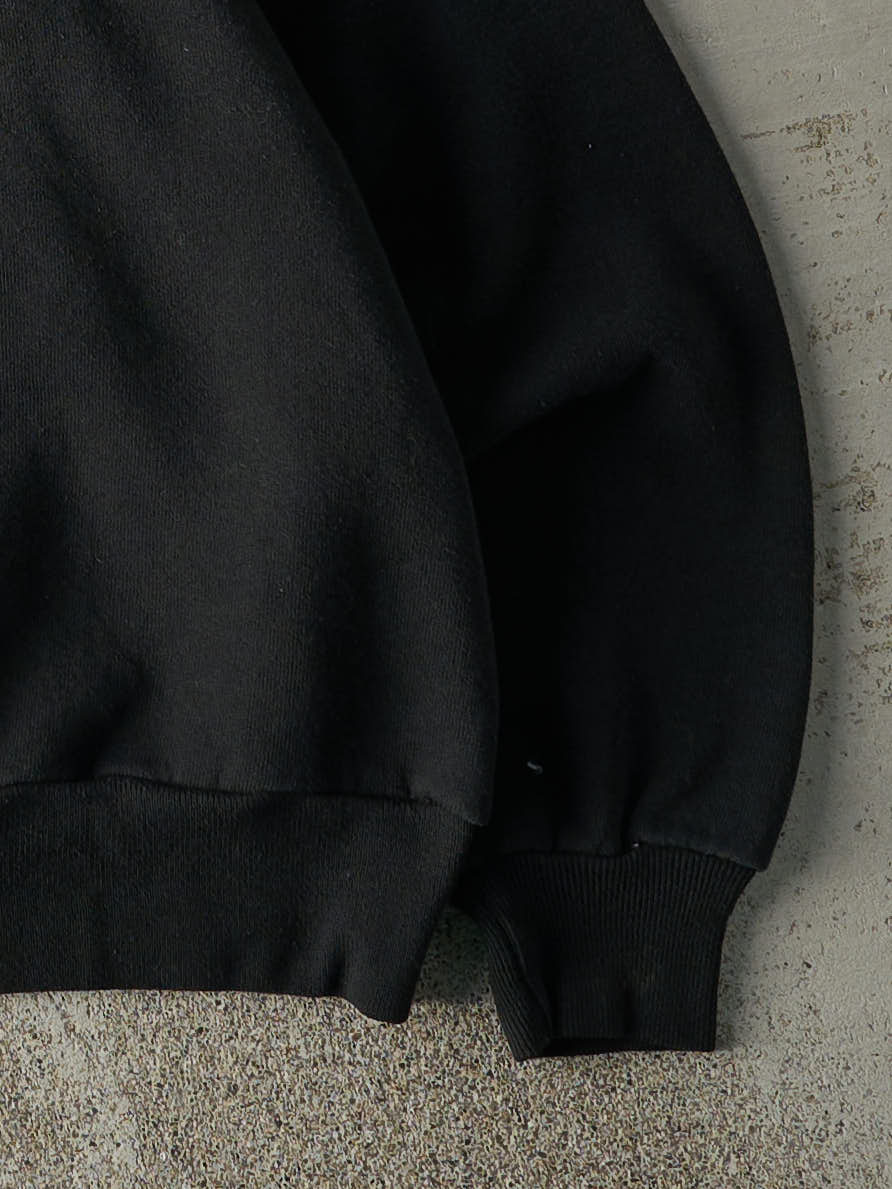 Vintage 90s Black Blank Crewneck (L/XL)