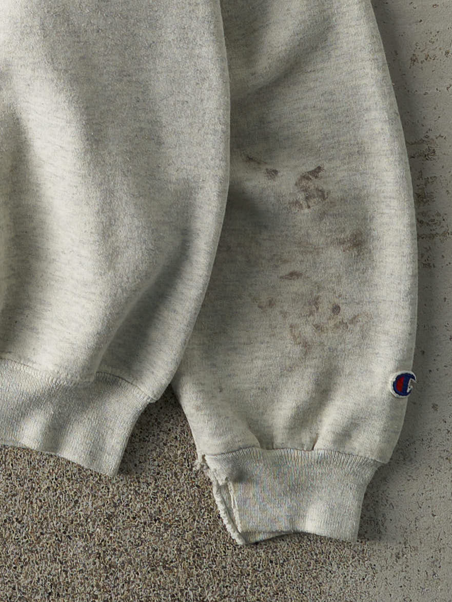 Vintage 90s Heather Grey Champion Crewneck (L)