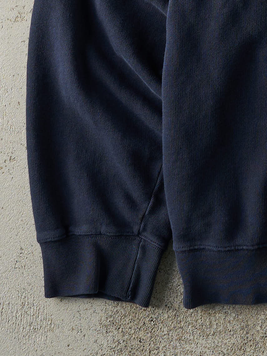 Vintage Y2K Navy Blue Blank Crewneck (L)