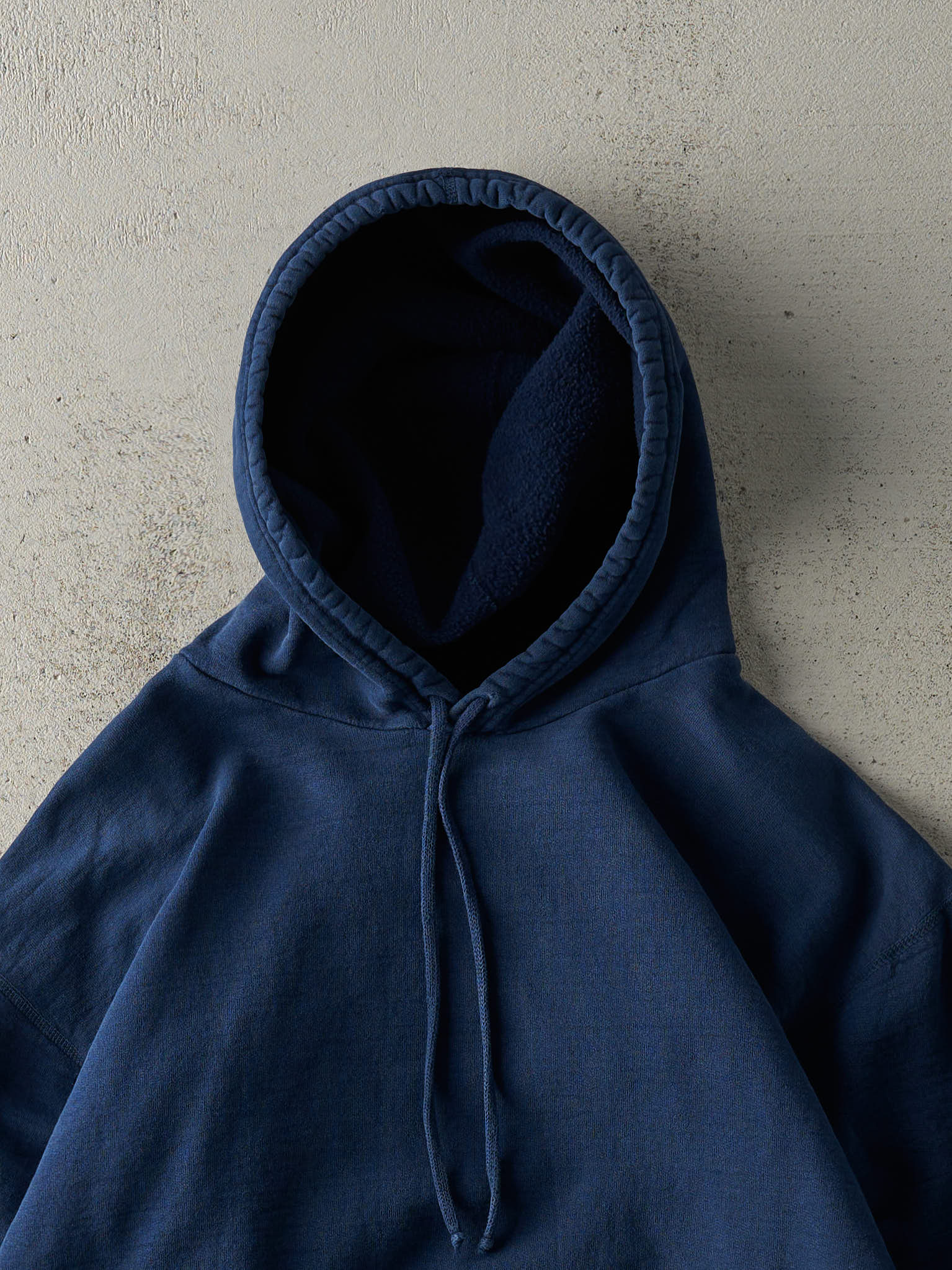 Vintage 90s Navy Blue Embroidered Wind River Hoodie (S/M)