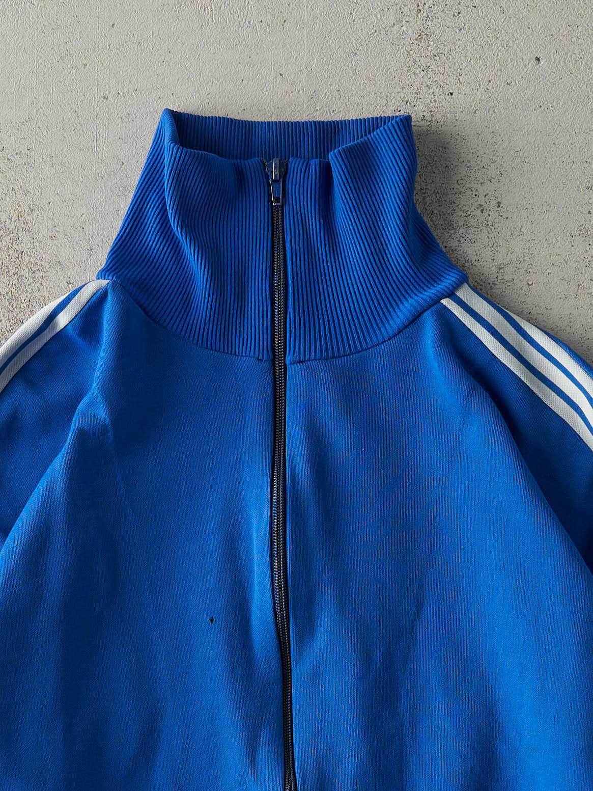 Vintage Y2K Blue Adidas Track Sweater (L)