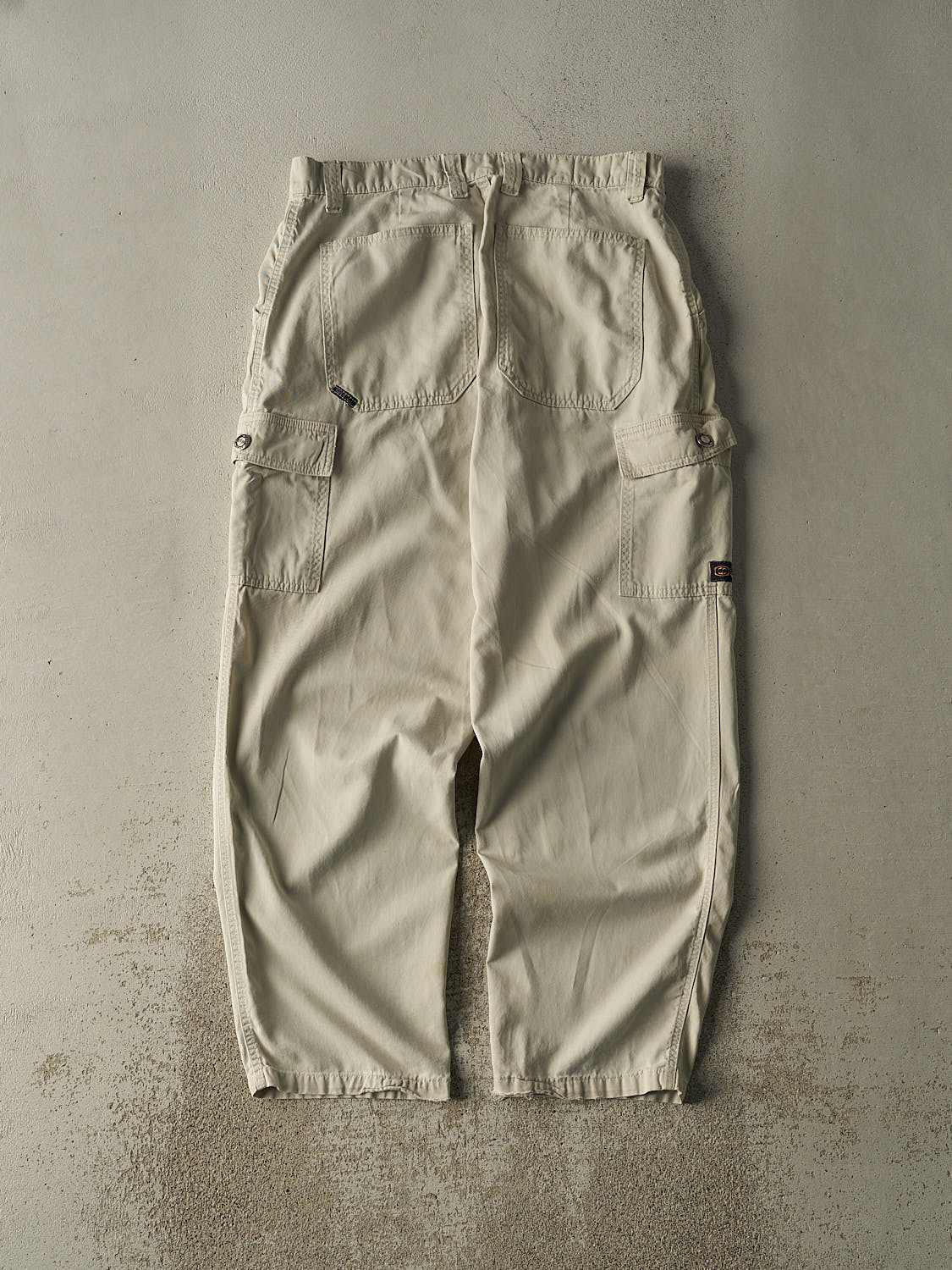Vintage 98' Beige Split Cargo Pants (33x31.5)