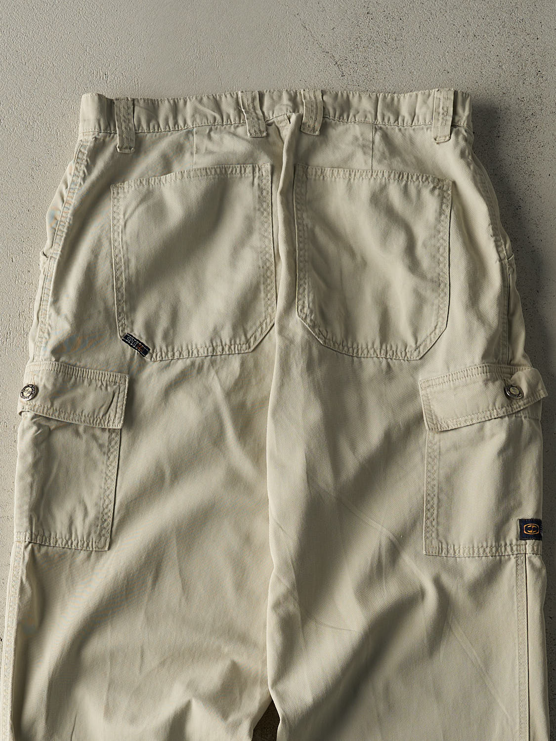 Vintage 98' Beige Split Cargo Pants (33x31.5)