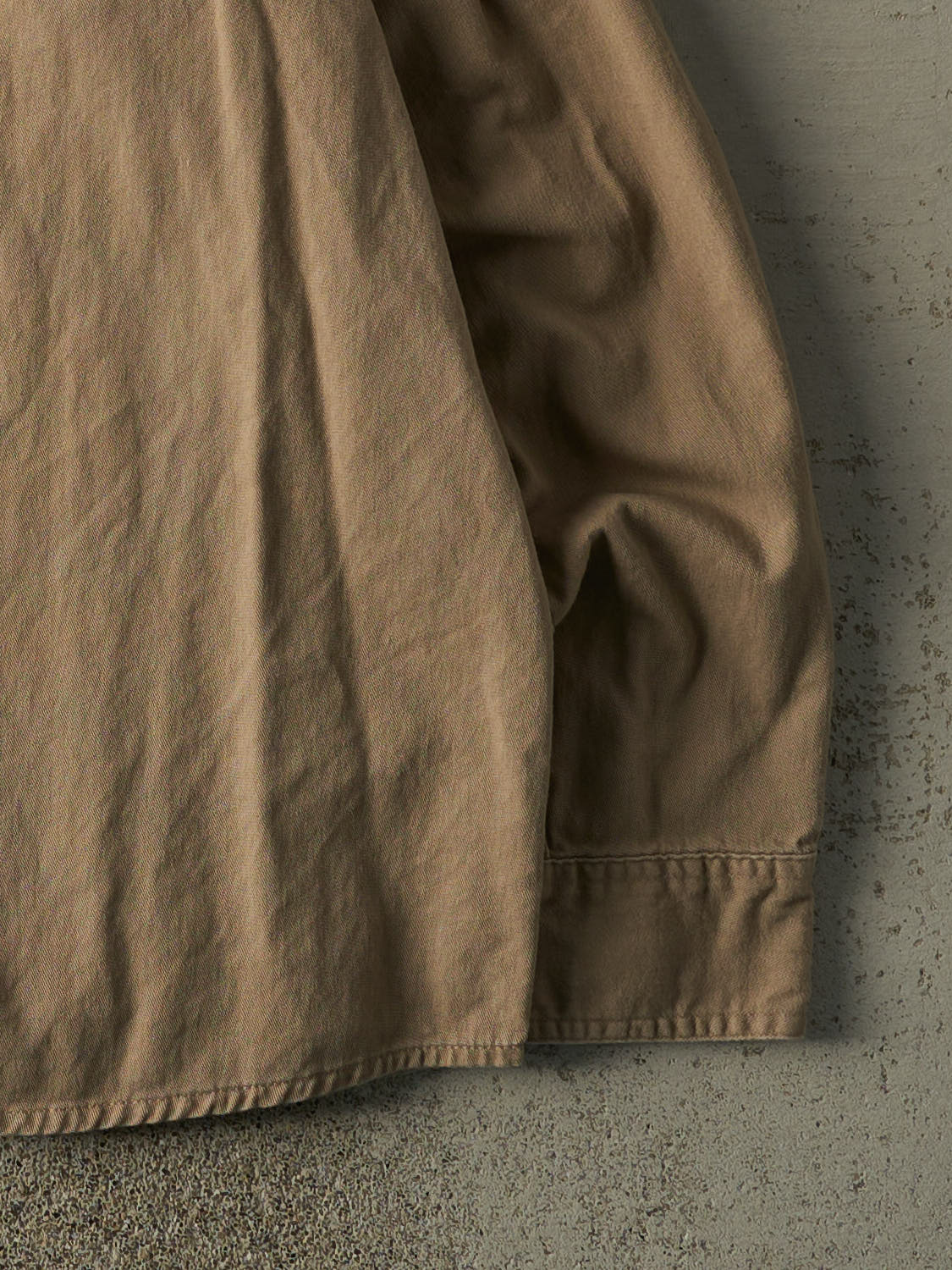 Vintage Y2K Beige Wrangler Long Sleeve Button Up (XL/XXL)