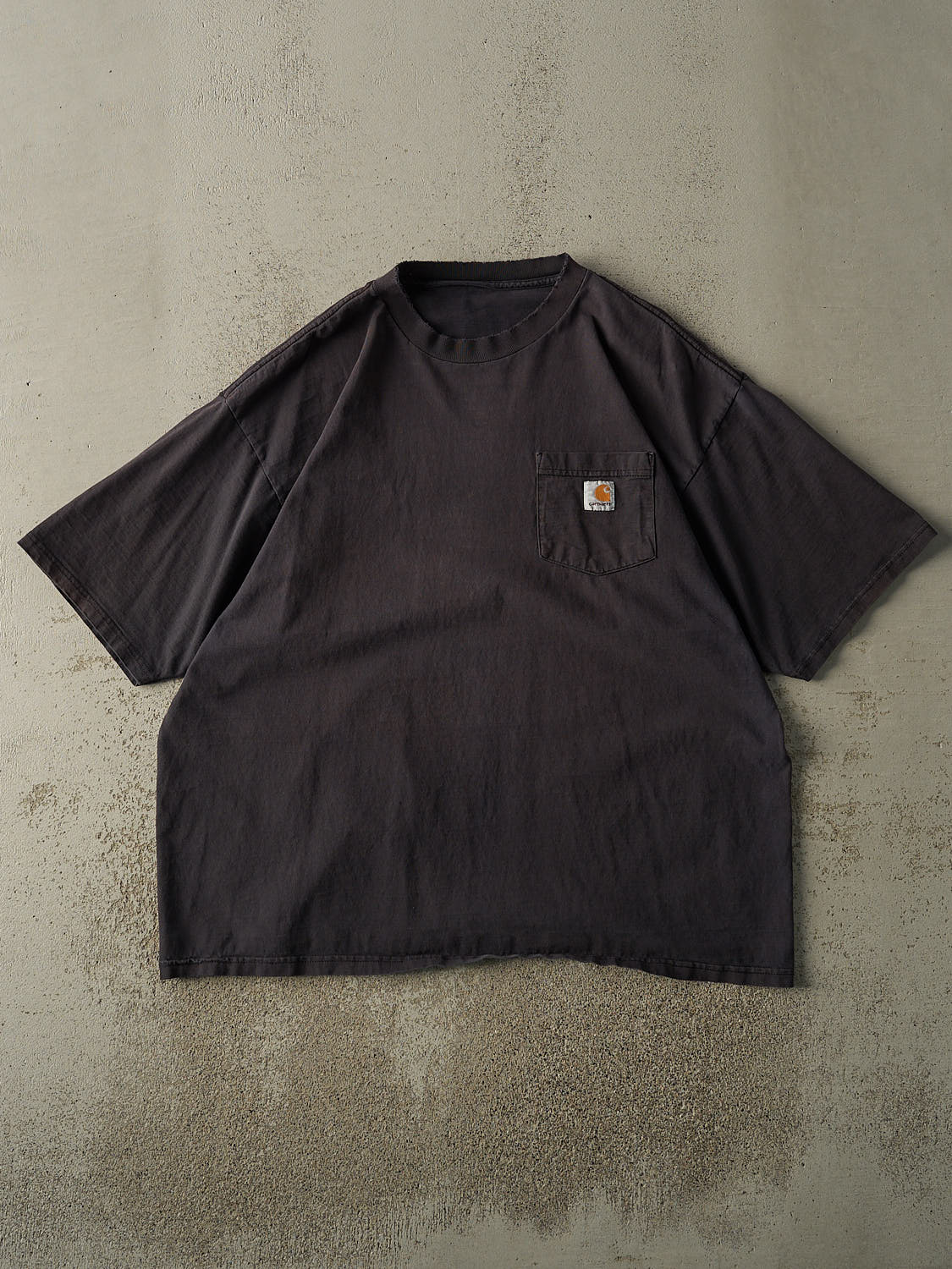 Vintage Y2K Faded Black Carhartt Pocket Tee (XL/XXL)