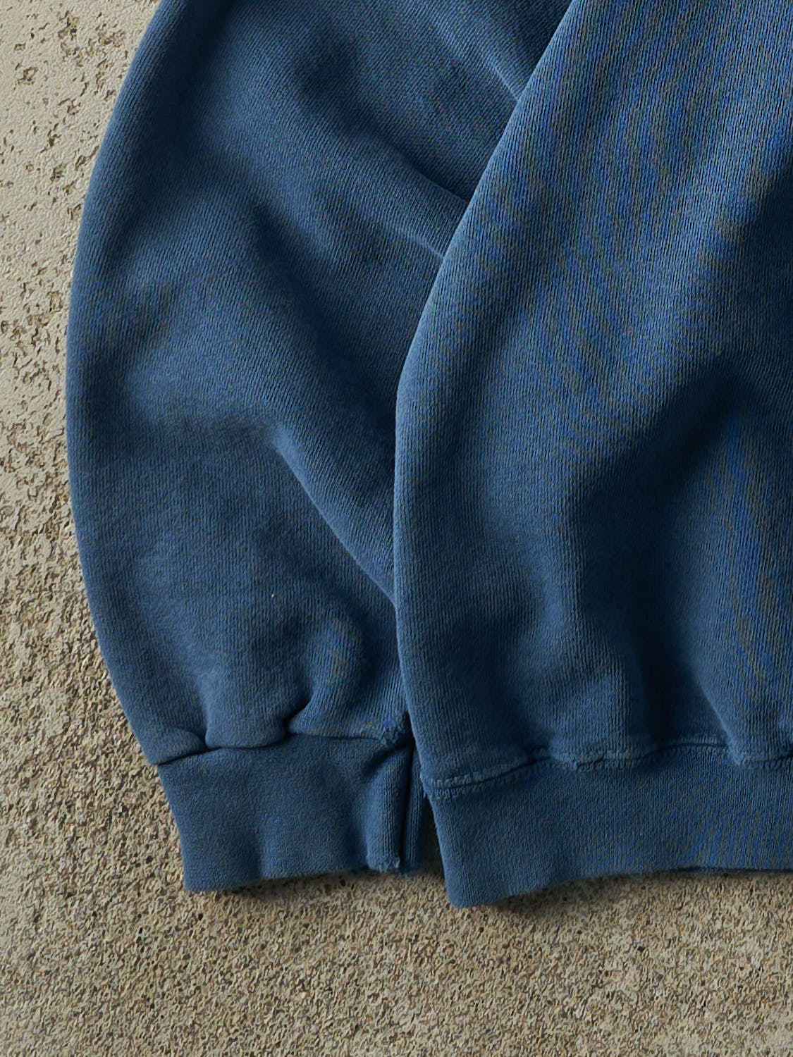 Vintage 90s Blue Blank Boxy Crewneck (M/L)