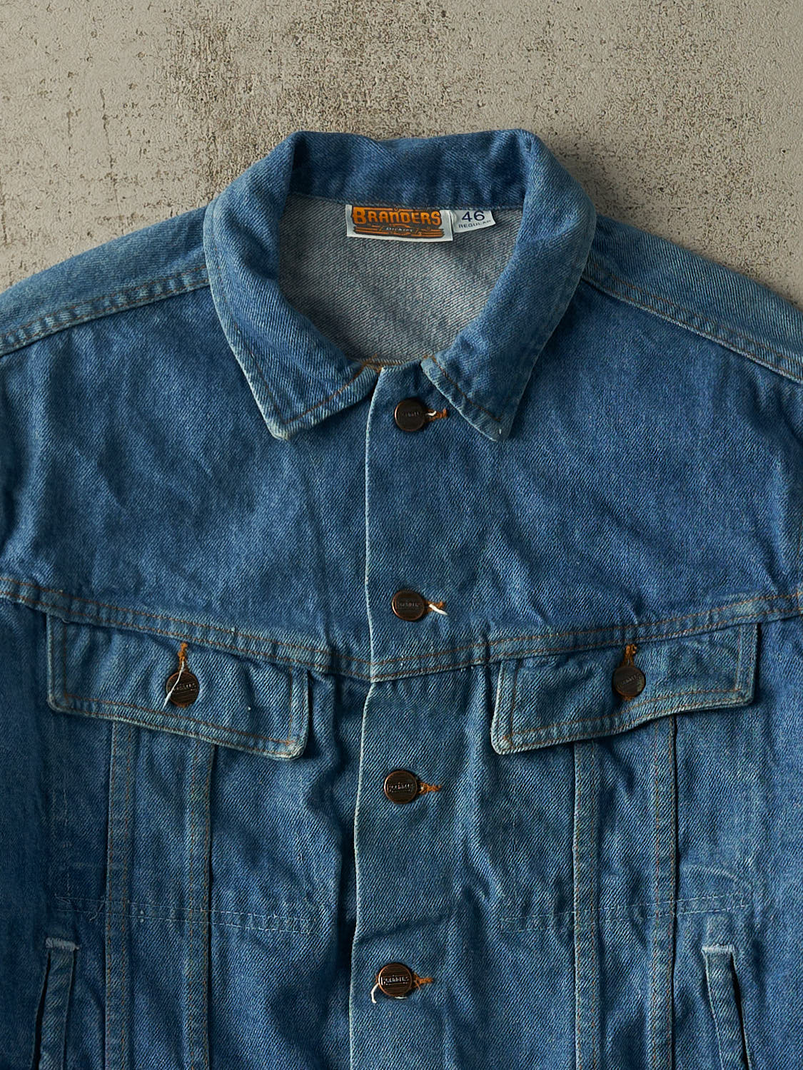 Vintage 90s Mid Wash Dickies Denim Jacket (S/M)
