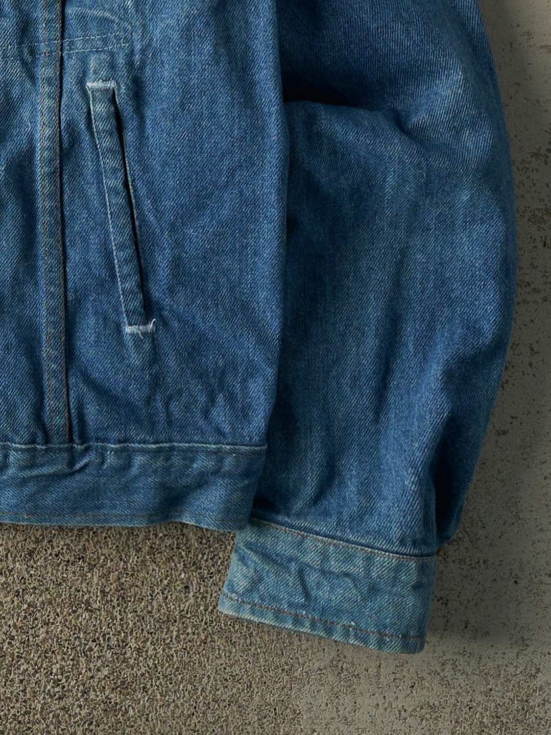 Vintage 90s Mid Wash Dickies Denim Jacket (S/M)