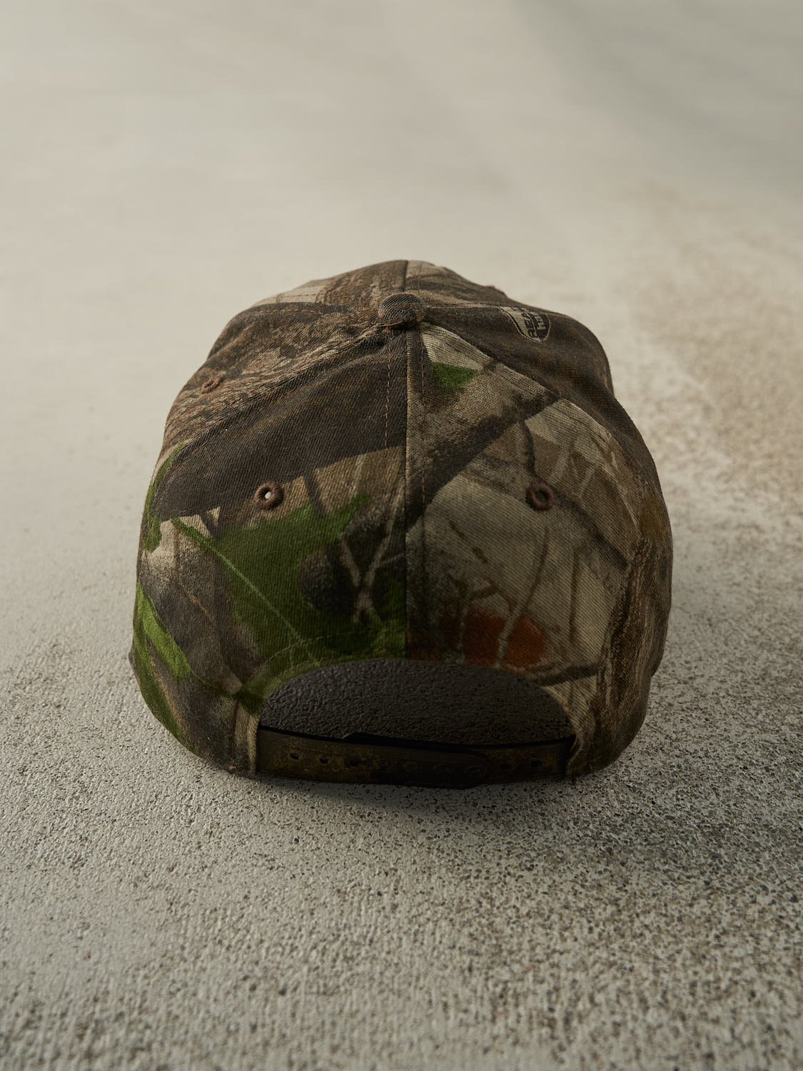 Vintage Y2K Camo John Deere x Realtree Snapback Hat