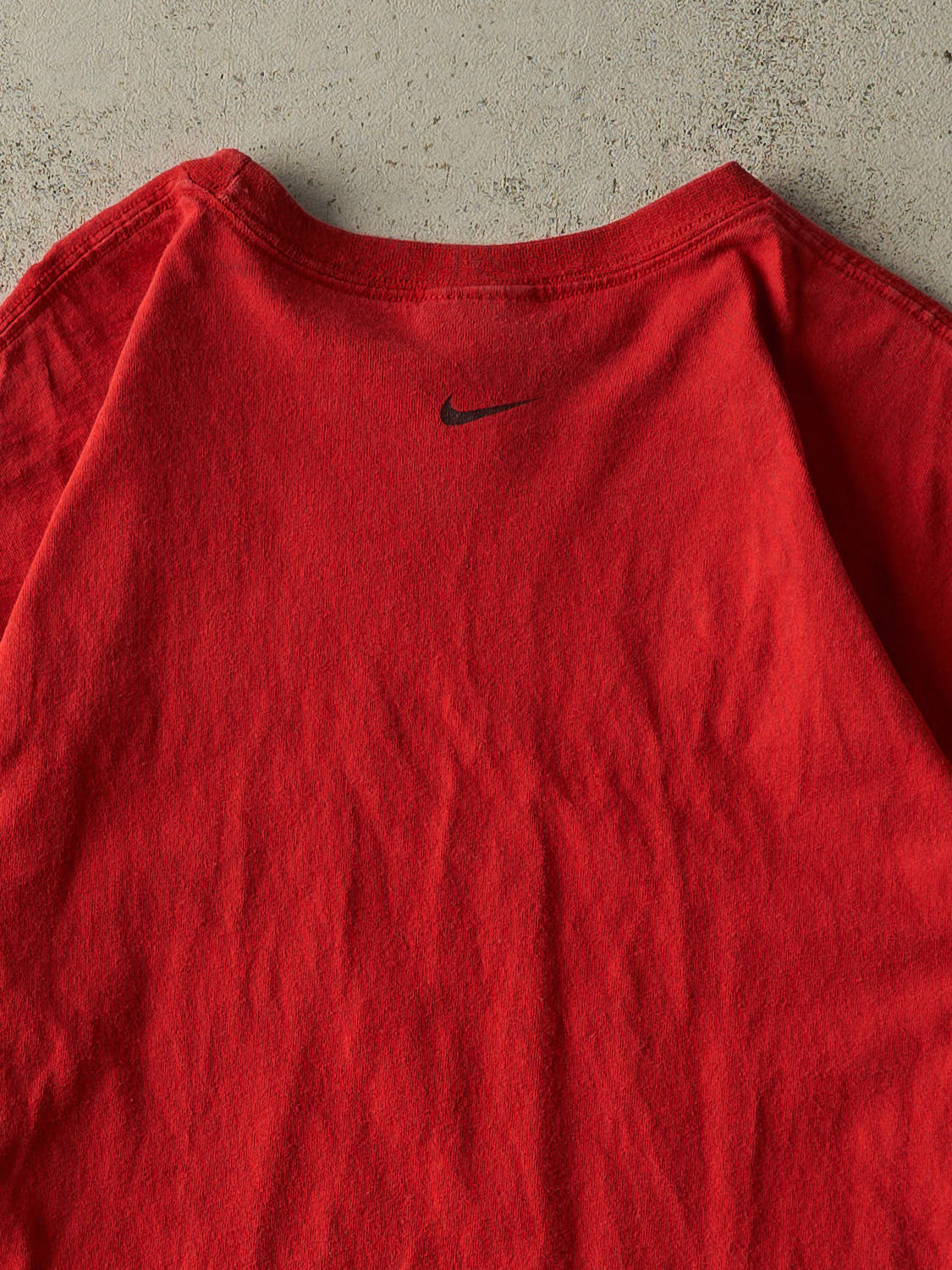 Vintage Y2K Red Nike Logo Tee (XL/XXL)