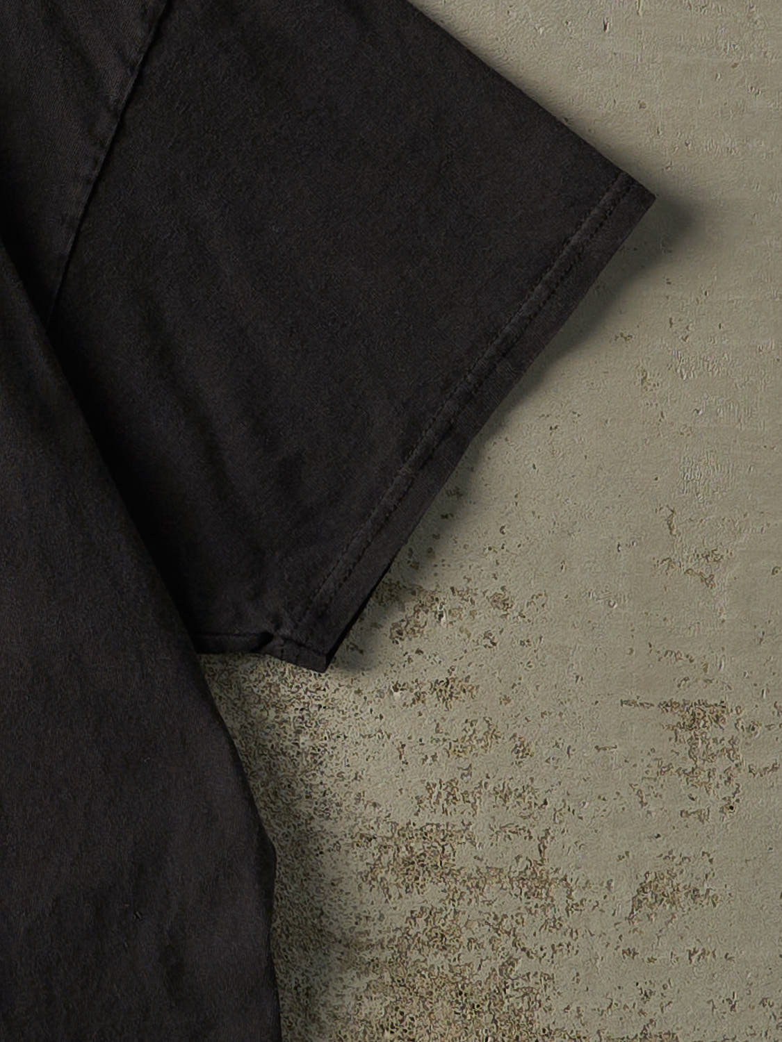 Vintage 90s Black Blank Tee (L/XL)