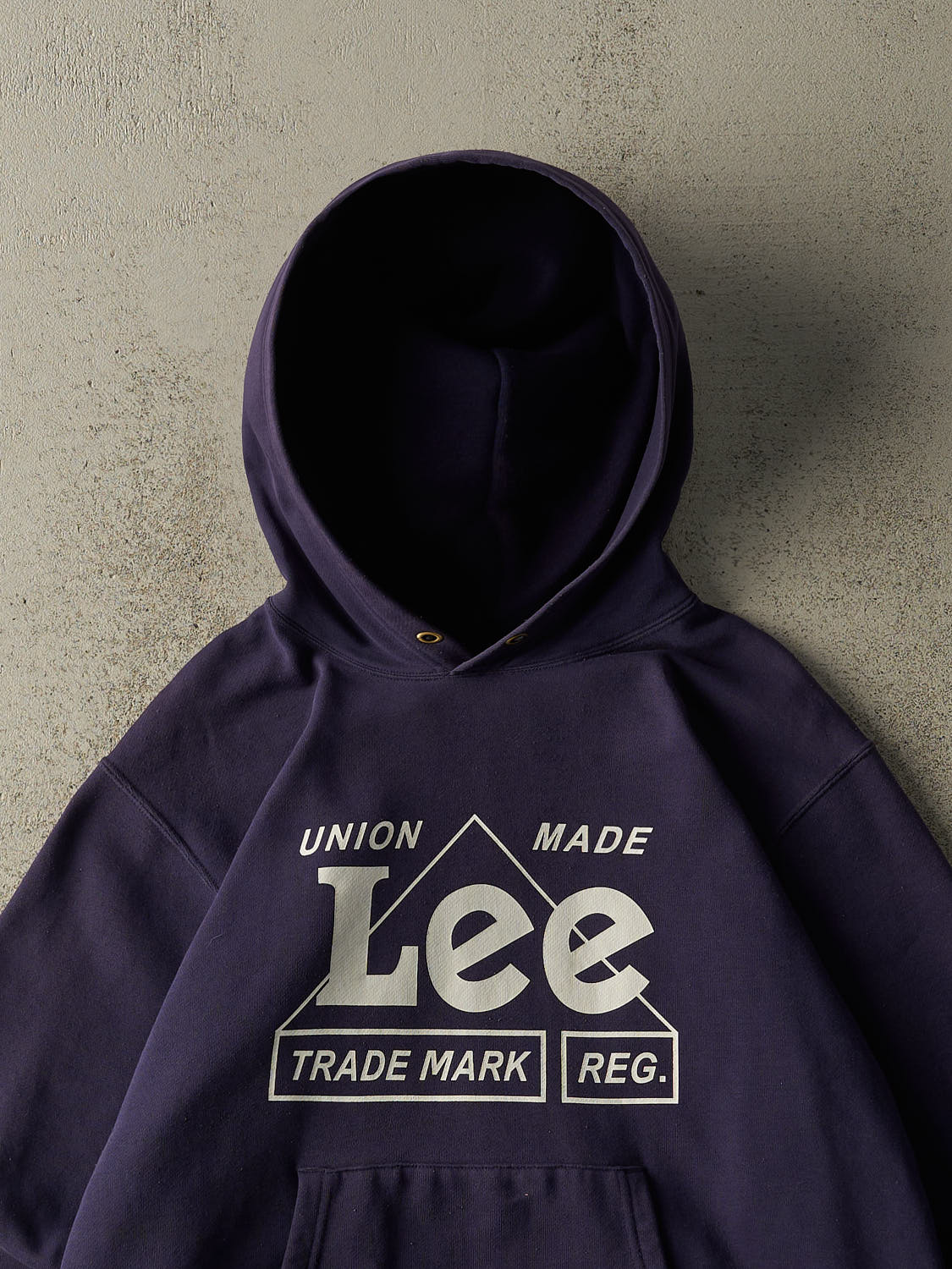 Vintage 90s Navy Blue Lee Hoodie (M/L)