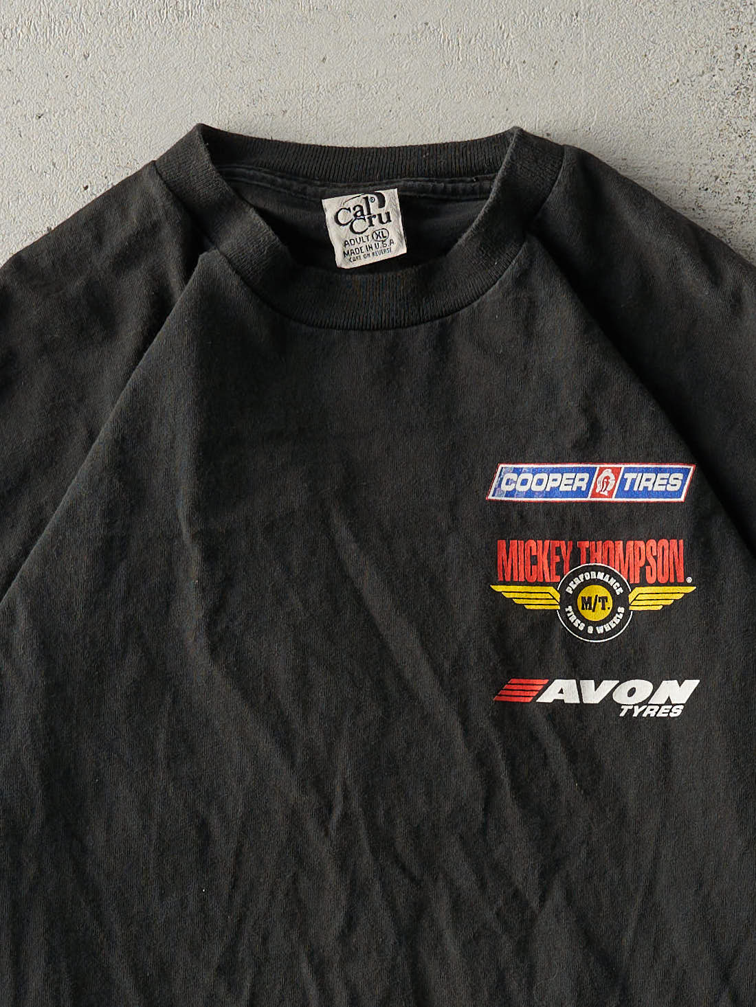 Vintage 04' Black Coopers Tires Single Stitch Tee (M/L)