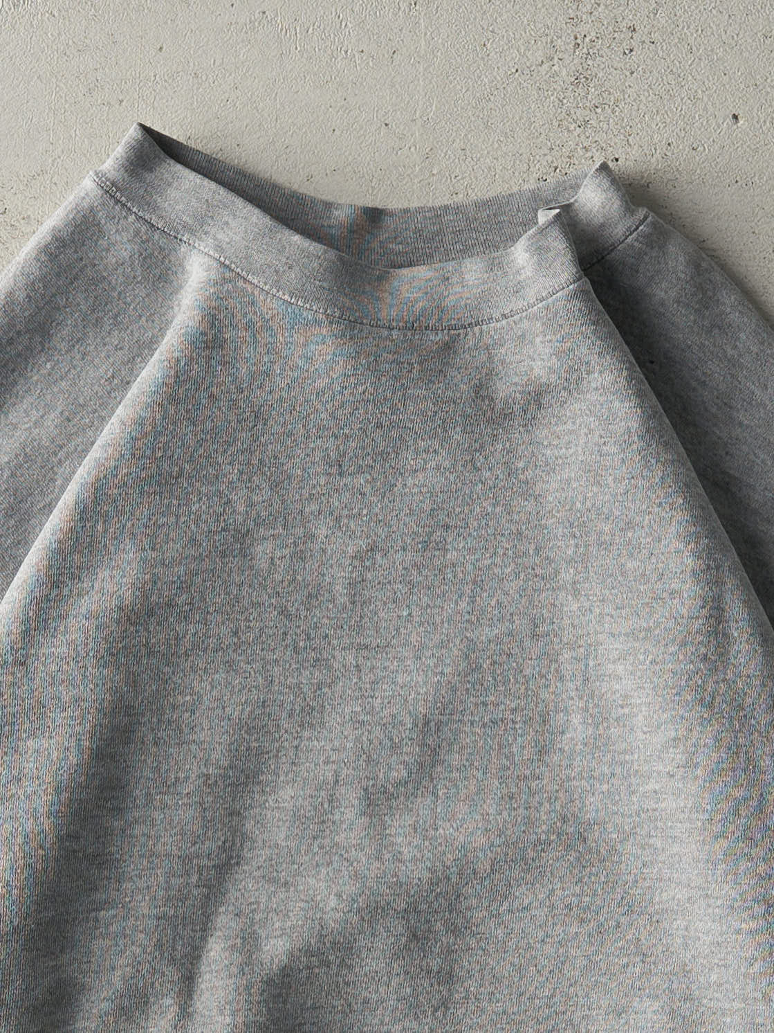 Vintage 90s Grey Blank Crewneck (L)