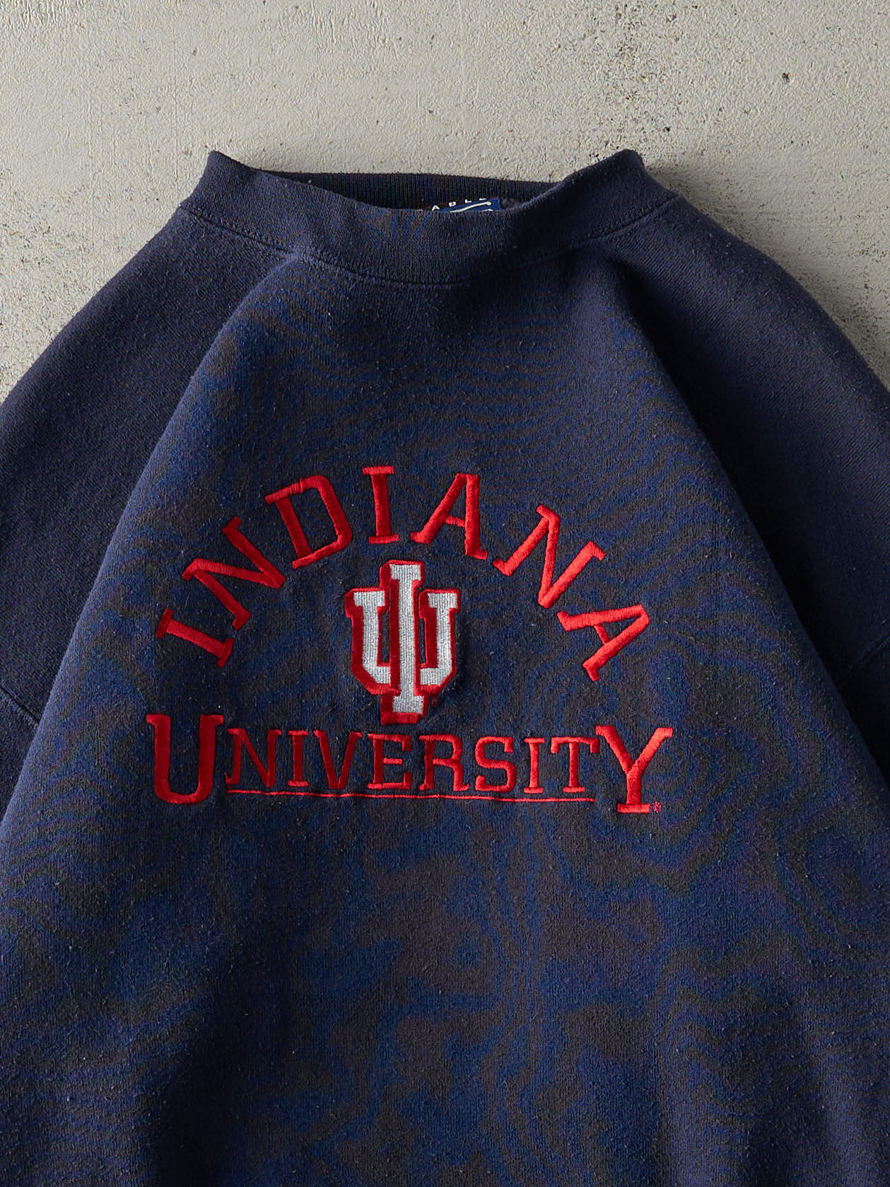 Vintage 90s Navy Blue Indiana University Crewneck (M/L)