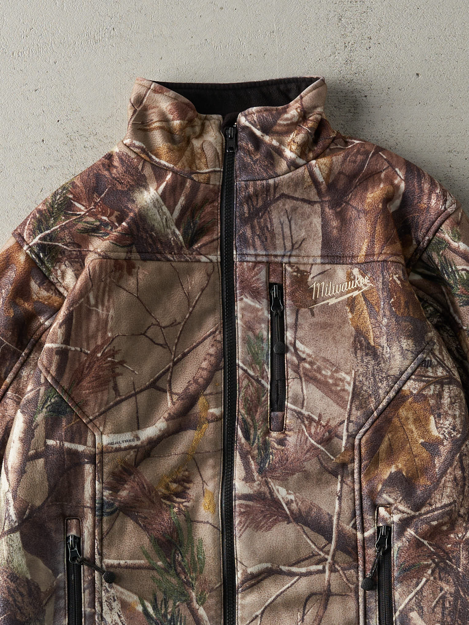 Vintage Y2K Camo Milwaukee x Realtree Heated Jacket (S)