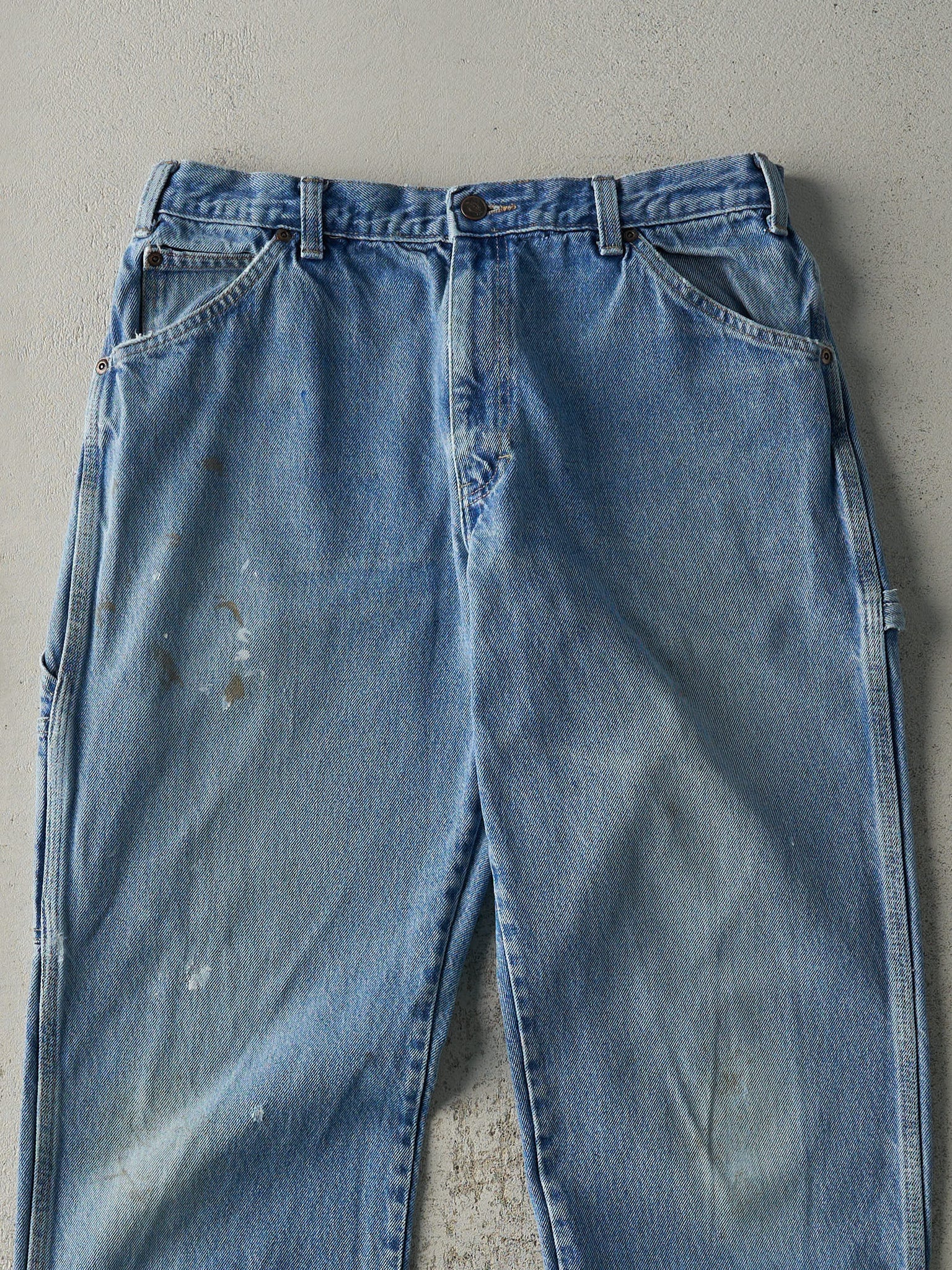 Vintage 90s Light Wash Dickies Carpenter Jeans (33x31)