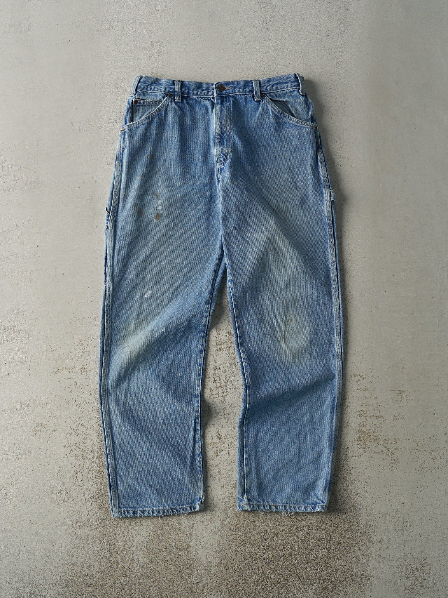 Vintage 90s Light Wash Dickies Carpenter Jeans (33x31)