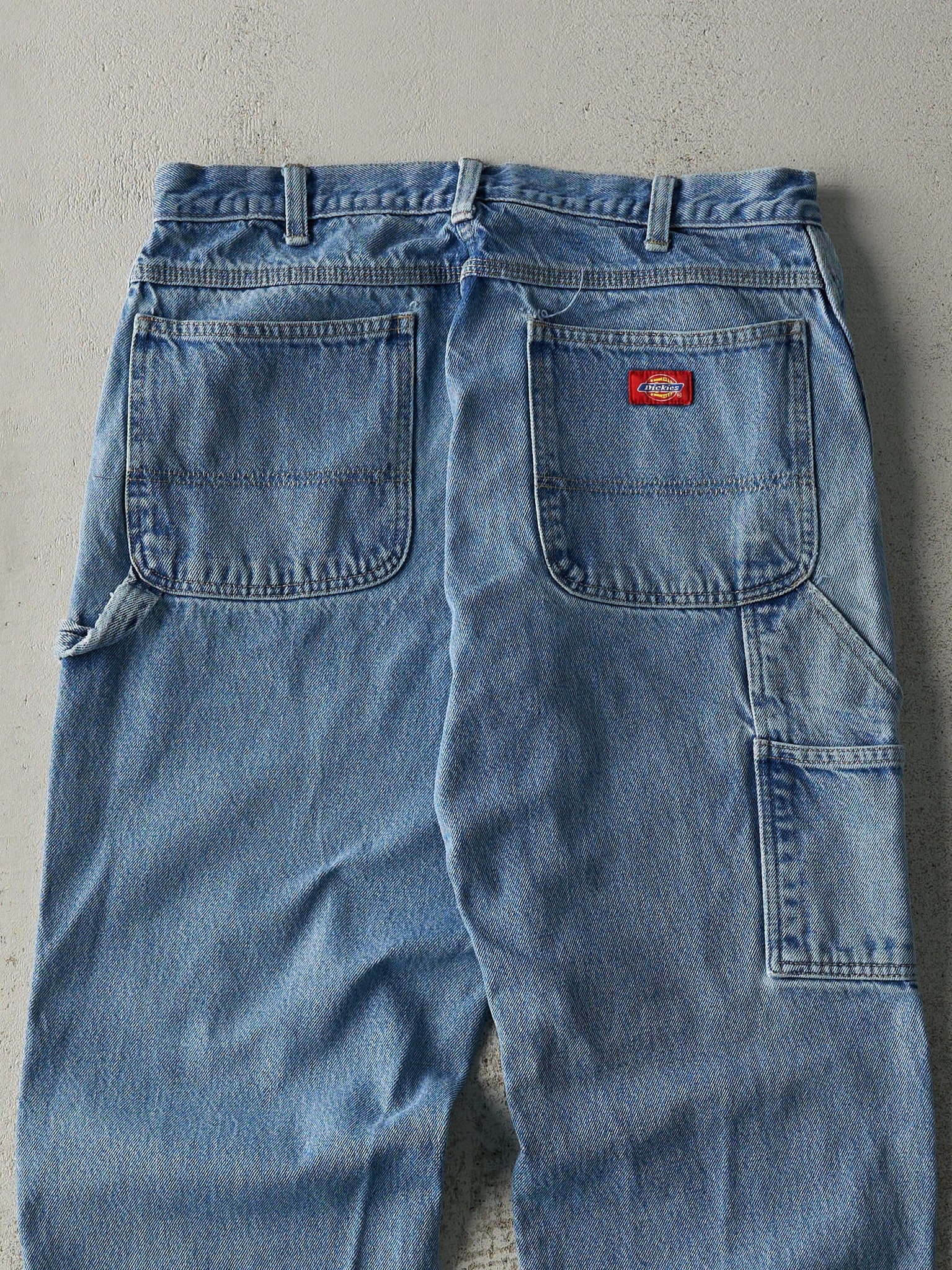 Vintage 90s Light Wash Dickies Carpenter Jeans (33x31)