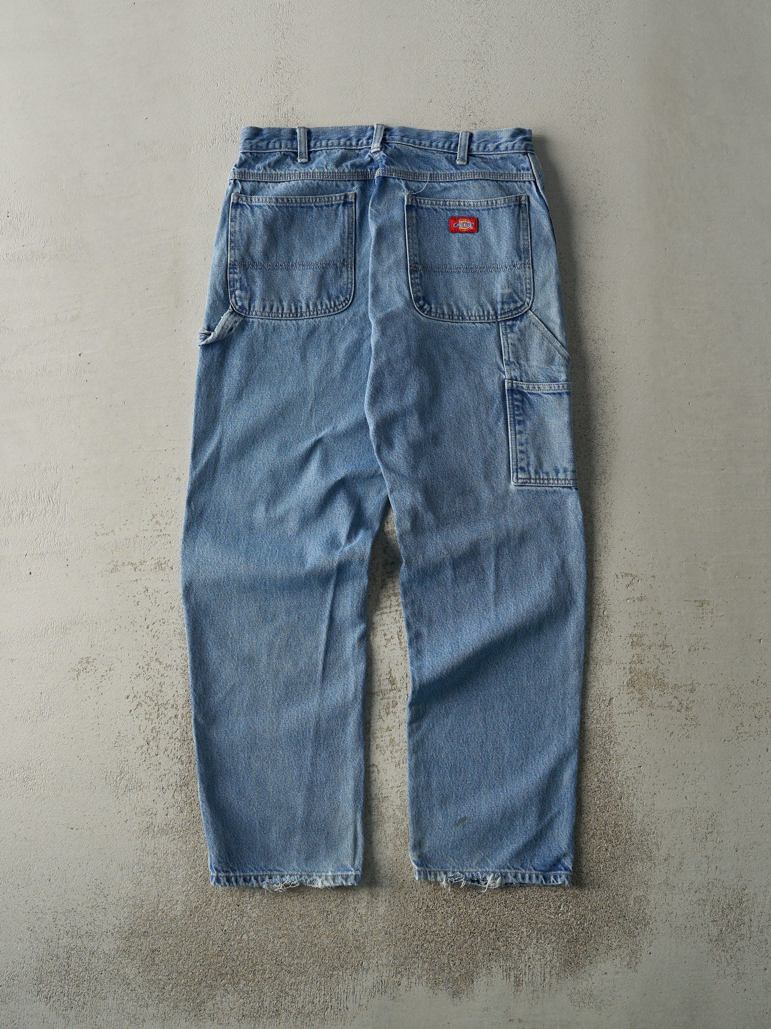 Vintage 90s Light Wash Dickies Carpenter Jeans (33x31)