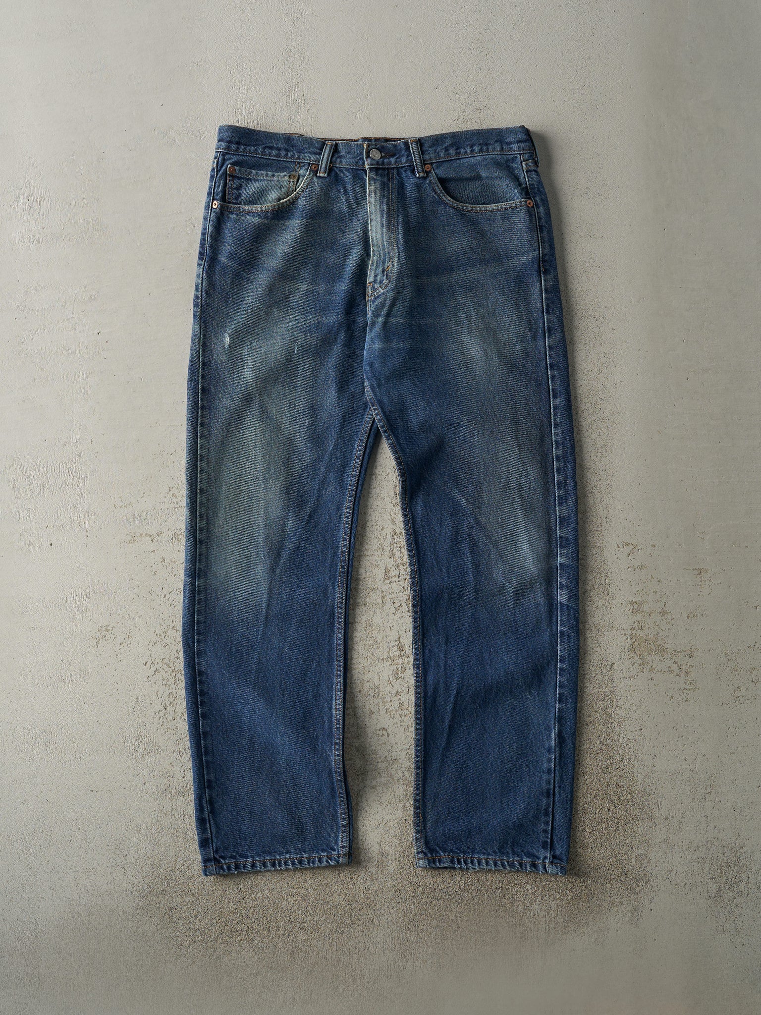 Vintage Y2K Dark Wash Levi's 505 Jeans (36x30.5)