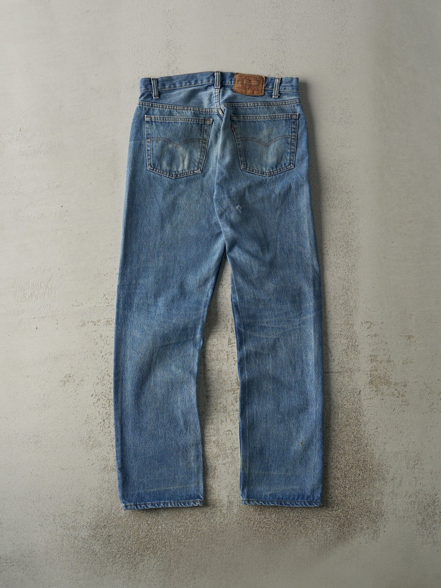 Vintage 80s Mid Wash Levi's 501 Jeans (32x31)