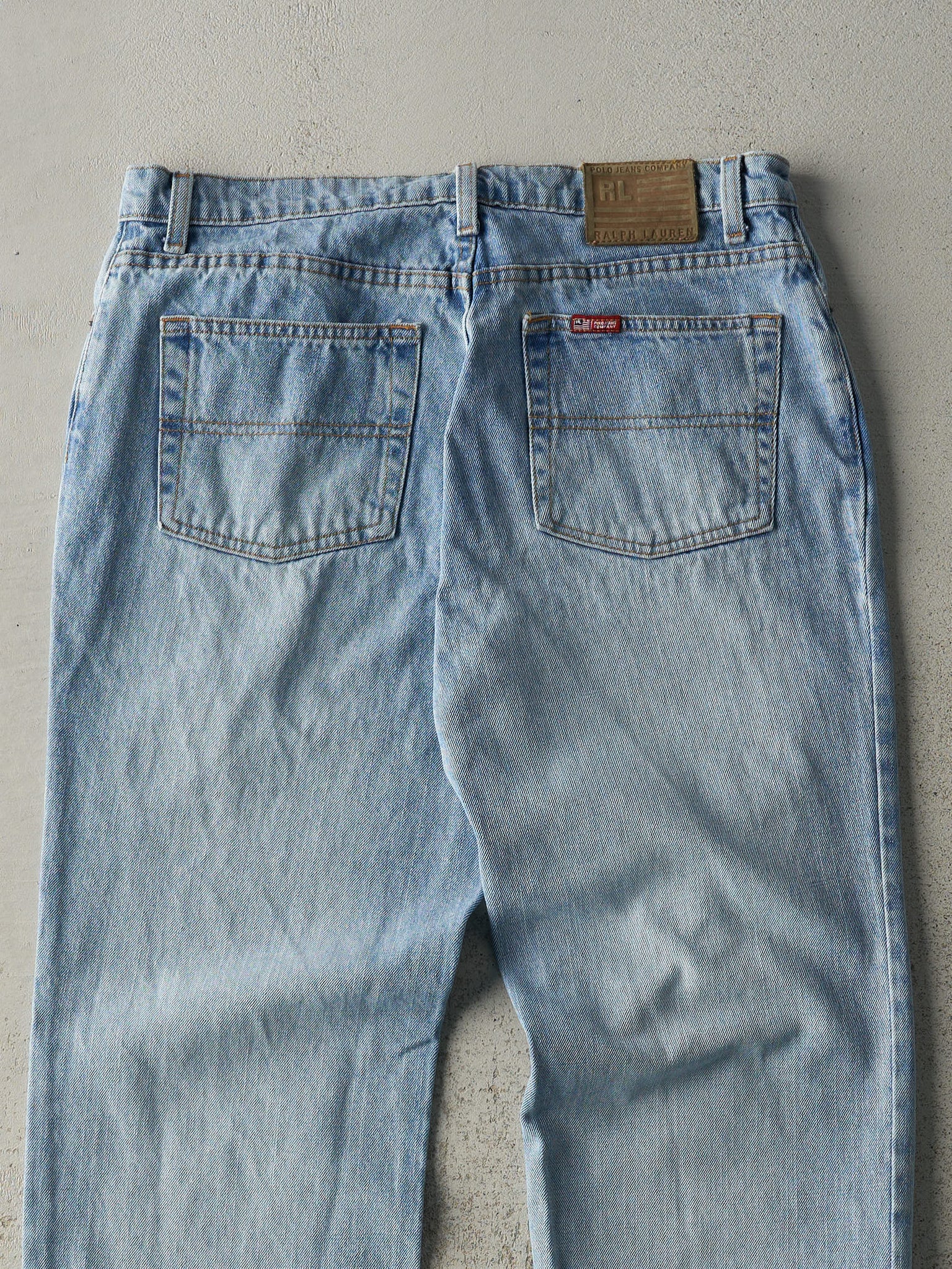 Vintage Y2K Light Wash Polo Jeans Co Ralph Lauren Jeans (34x32)