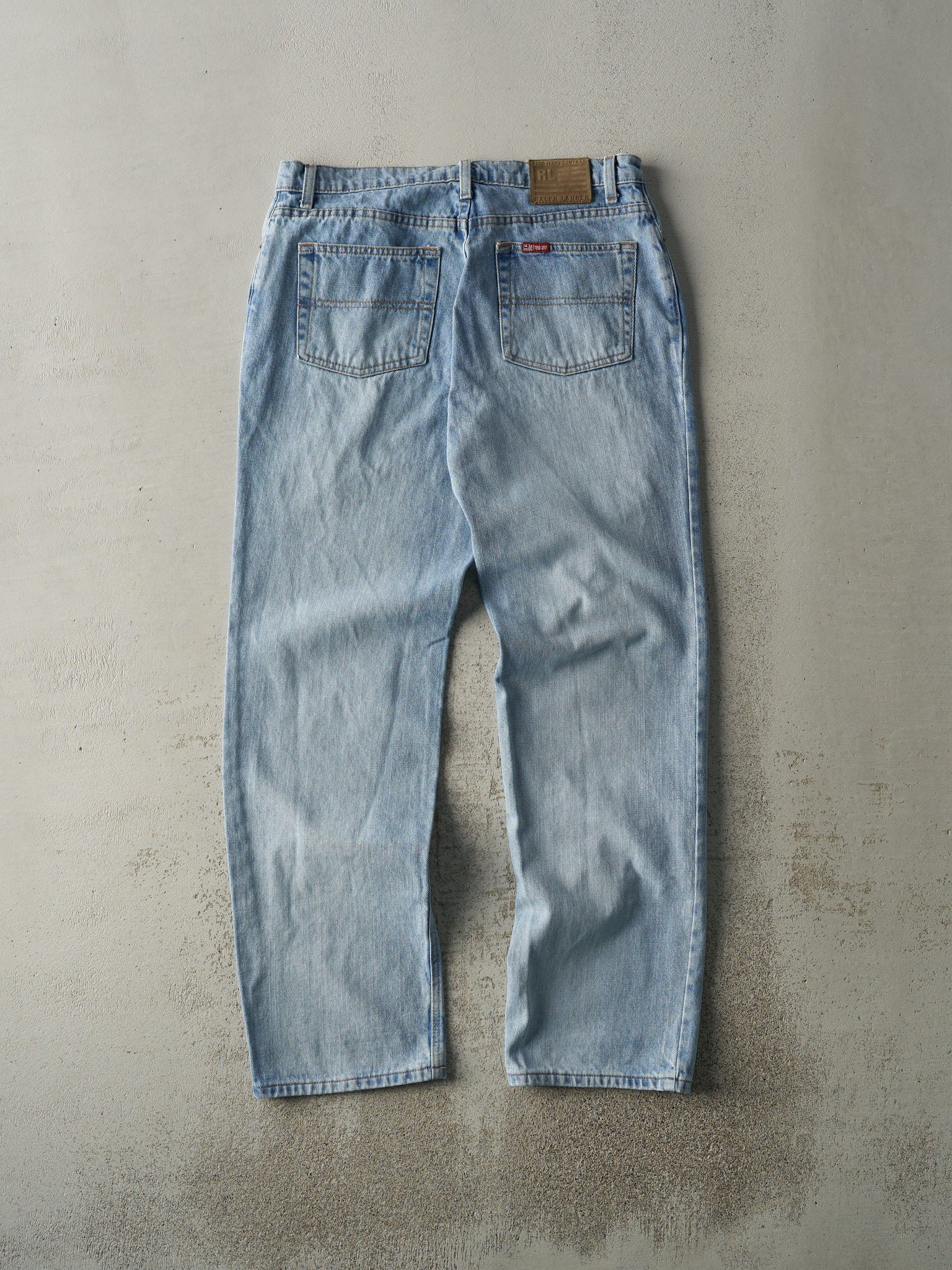 Vintage Y2K Light Wash Polo Jeans Co Ralph Lauren Jeans (34x32)