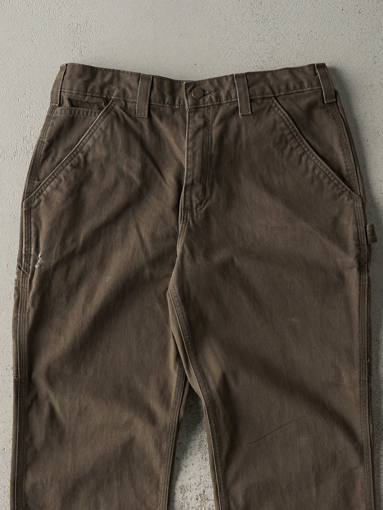 Vintage Y2K Brown Carhartt Carpenter Pants (32x32)