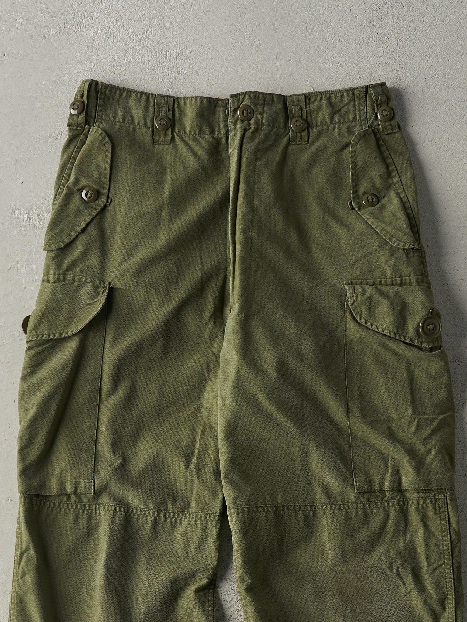 Vintage 80s Army Green Military Pants (32x30)