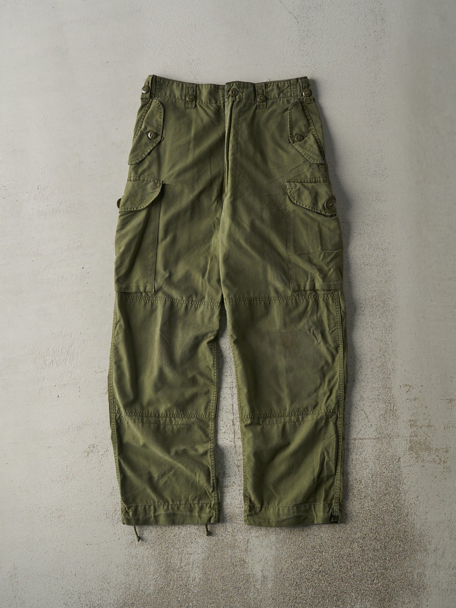 Vintage 80s Army Green Military Pants (32x30)