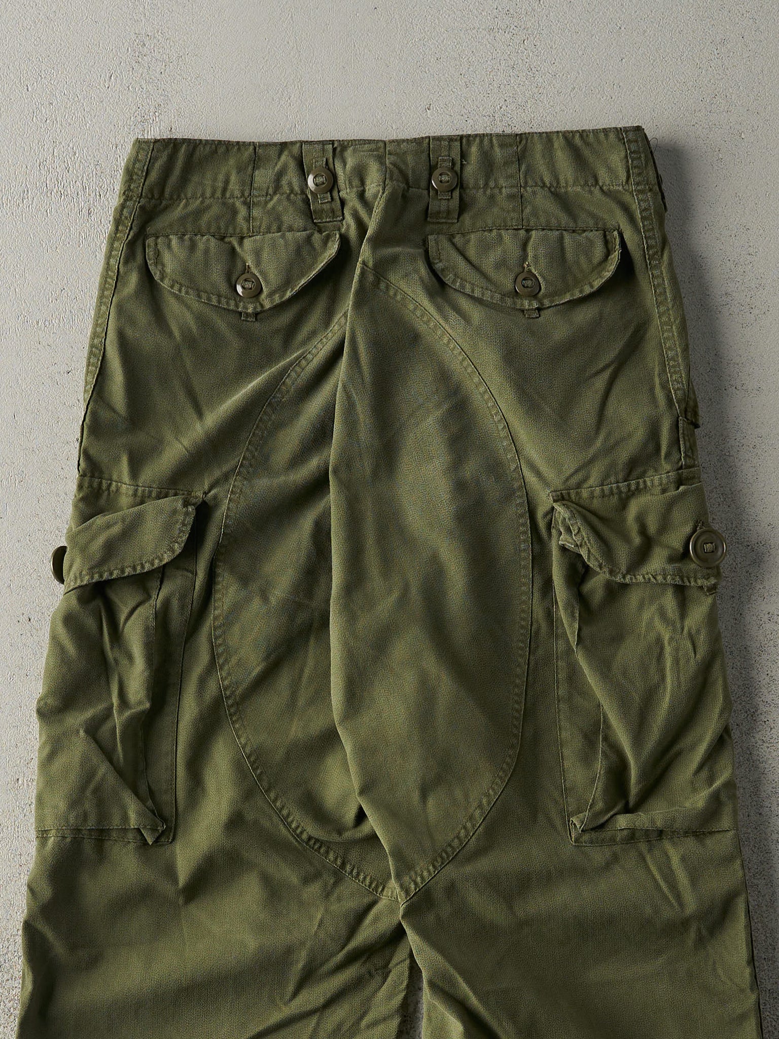 Vintage 80s Army Green Military Pants (32x30)