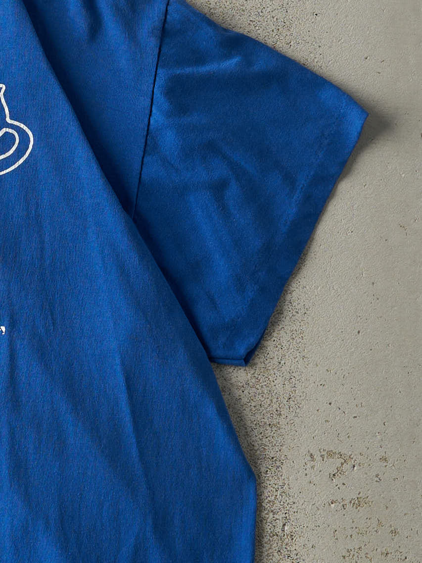 Vintage 87' Blue LA Dodgers Single Stitch Tee (M)