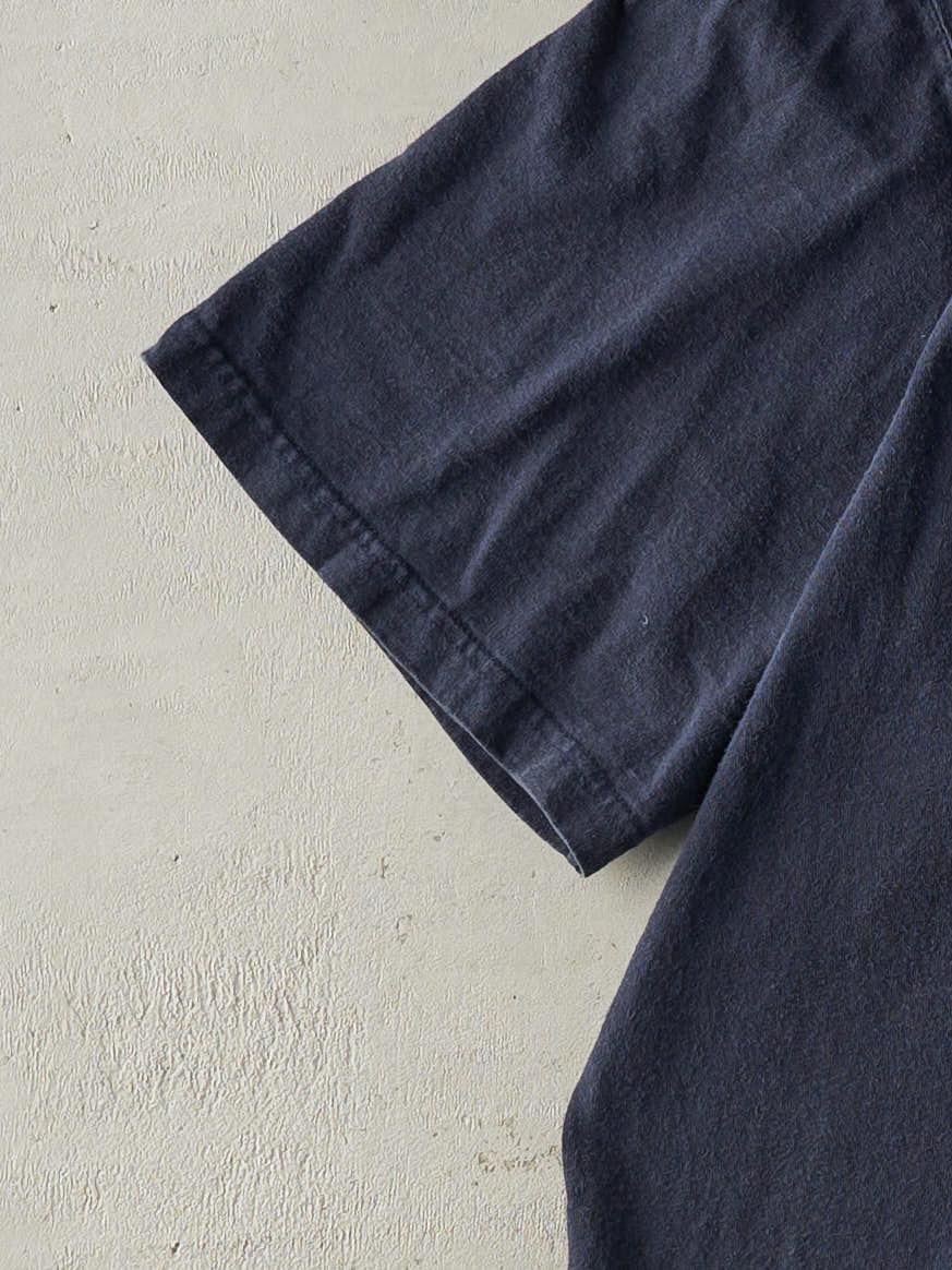 Vintage Y2K Navy Blue Carhartt Pocket Tee (XXXL)