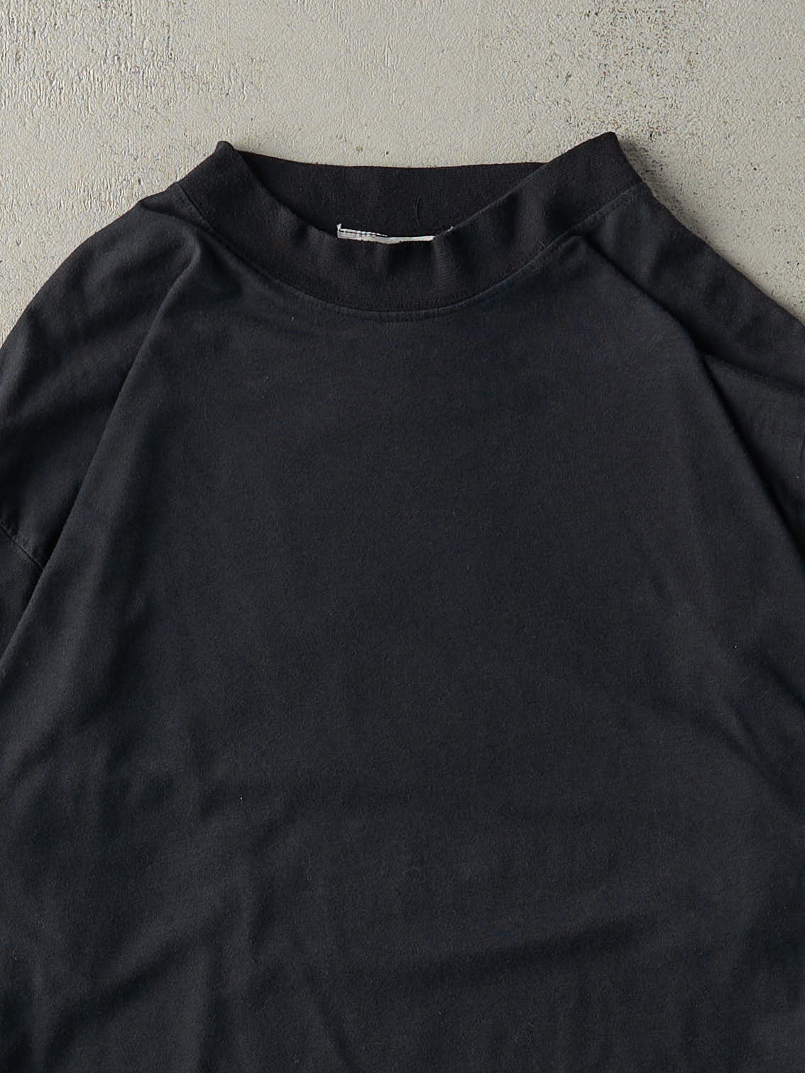 Vintage 80s Black Blank Long Sleeve (M/L)