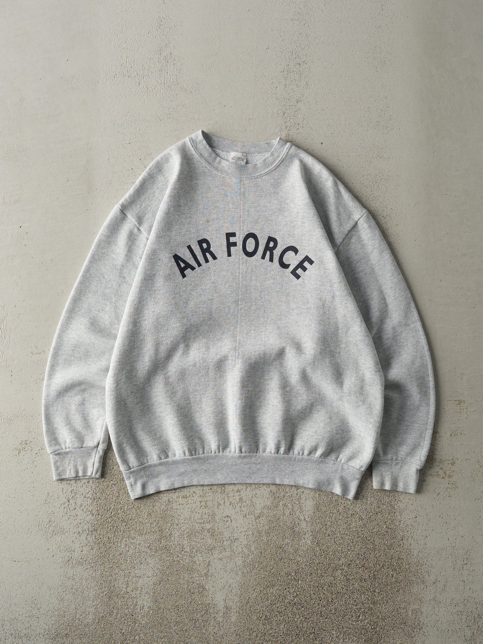 Vintage 90s Heather Grey US Air Force Crewneck (M/L)