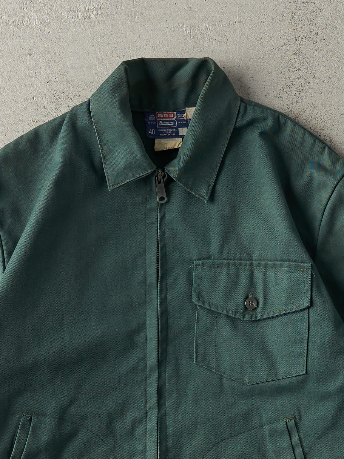 Vintage 70s Green Work Jacket (S/M)