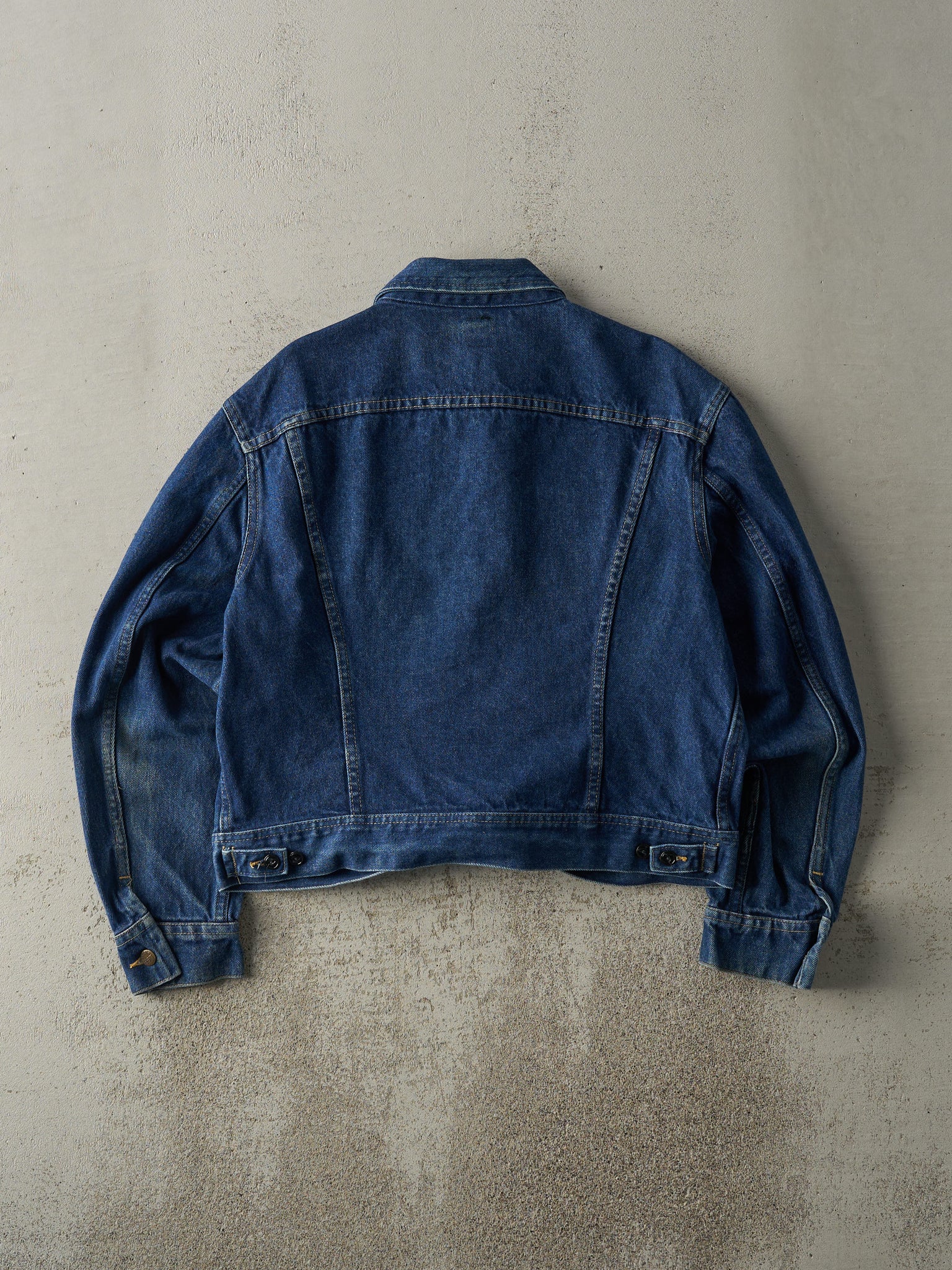 Vintage 80s Dark Wash Lee Denim Jacket (M)