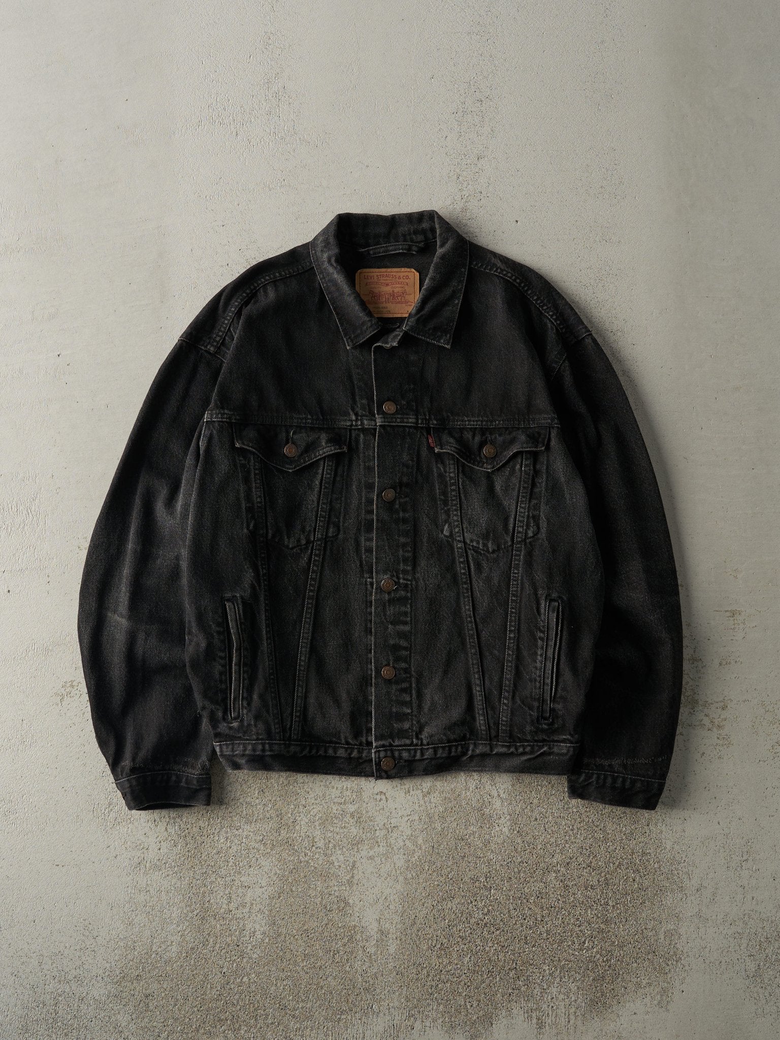 Vintage 90s Black Levi's Denim Jacket (M/L)