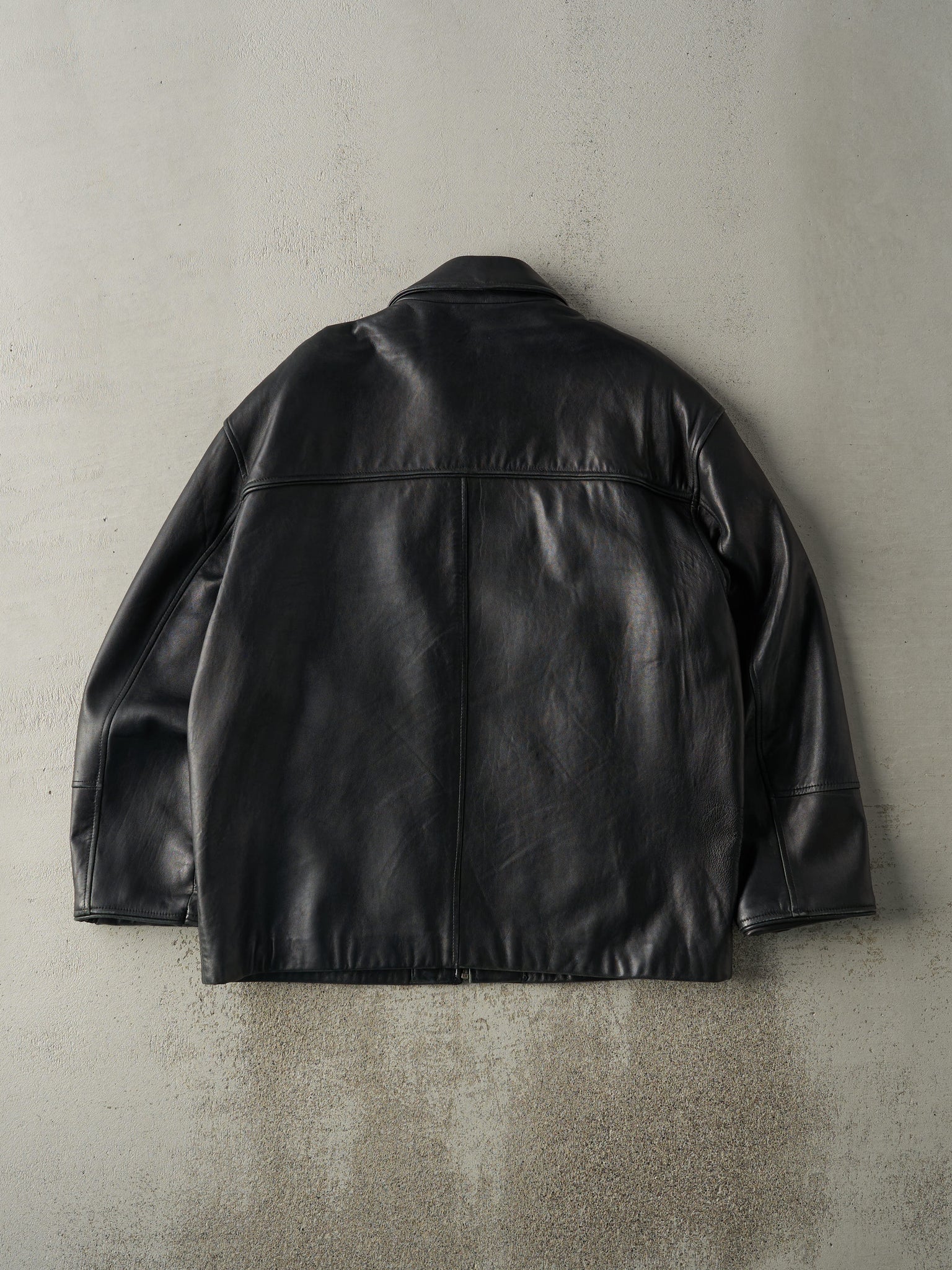 Vintage 90s Black Danier Leather Jacket (L)