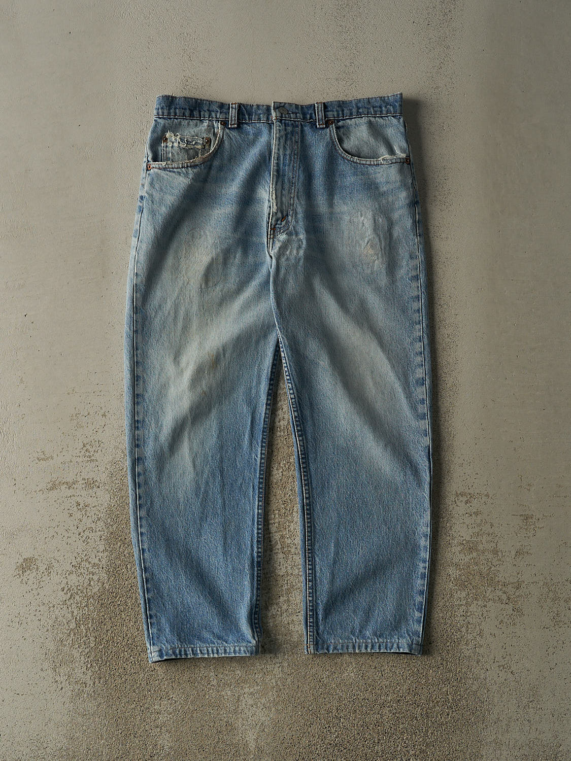 Vintage 90s Light Wash Levi's 505 Jeans (34x27.5)