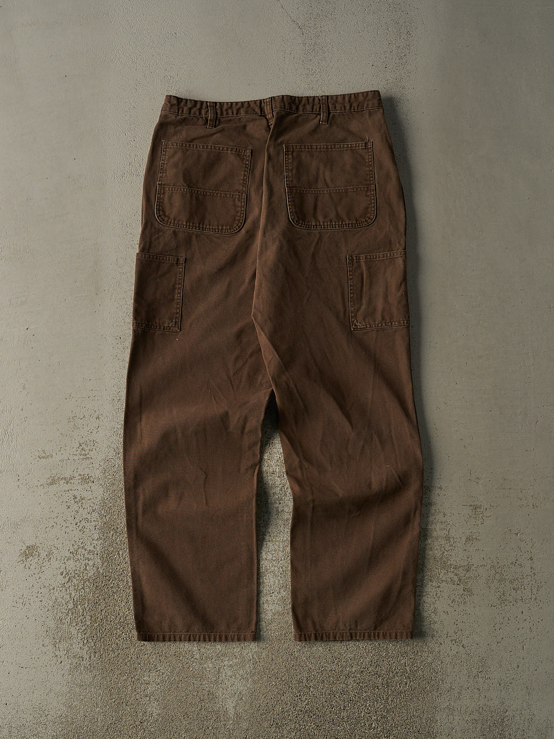 Vintage Y2K Faded Brown Carpenter Work Pants (34x31)