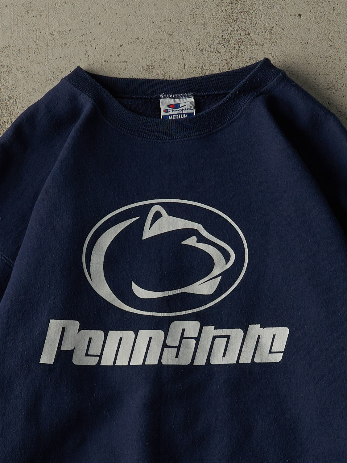 Vintage Y2K Navy Blue Penn State University Nittany Lions Crewneck (M)