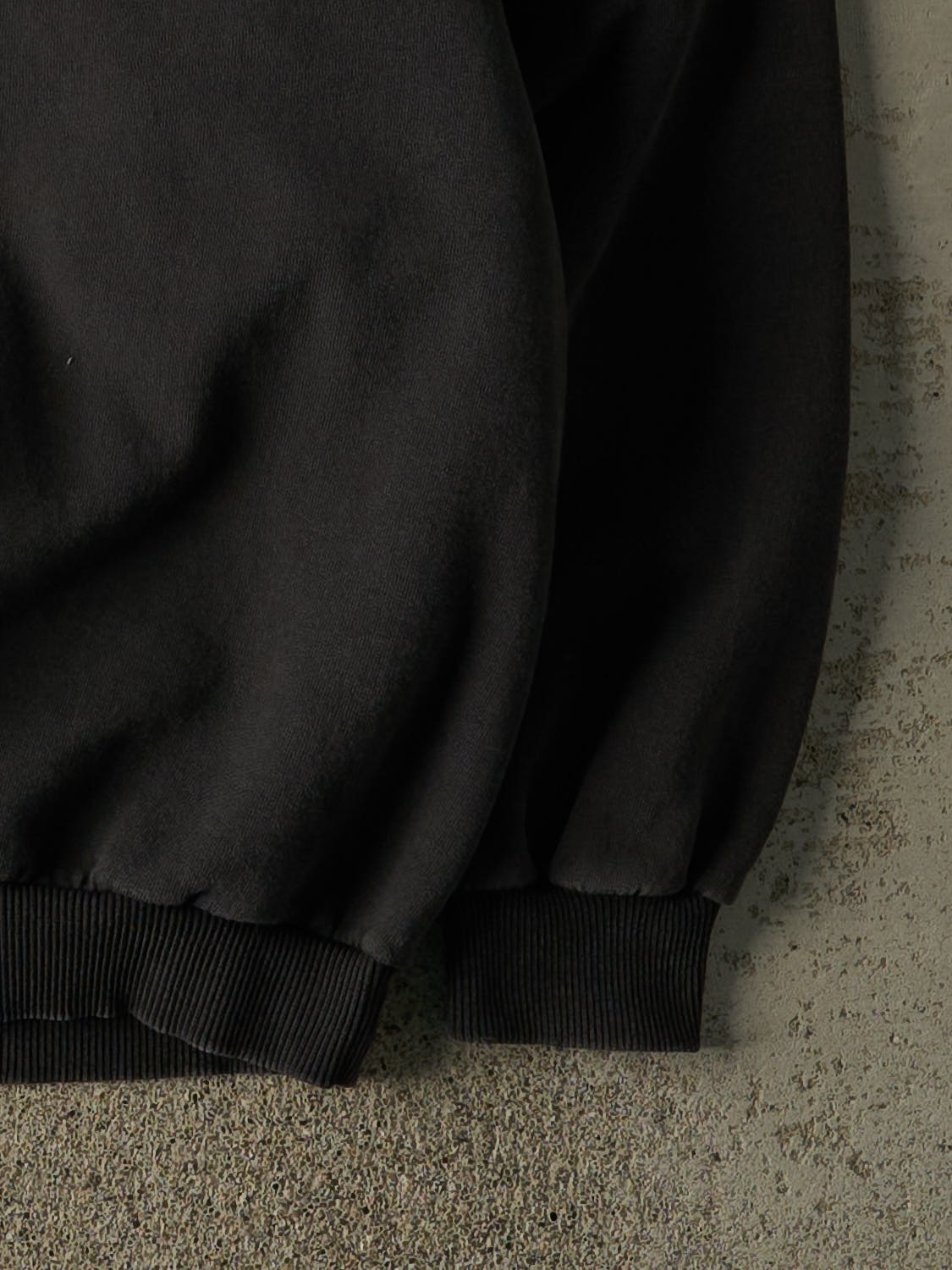 Vintage 90s Faded Black "Top 10 Reasons" Slogan Crewneck (XXL)