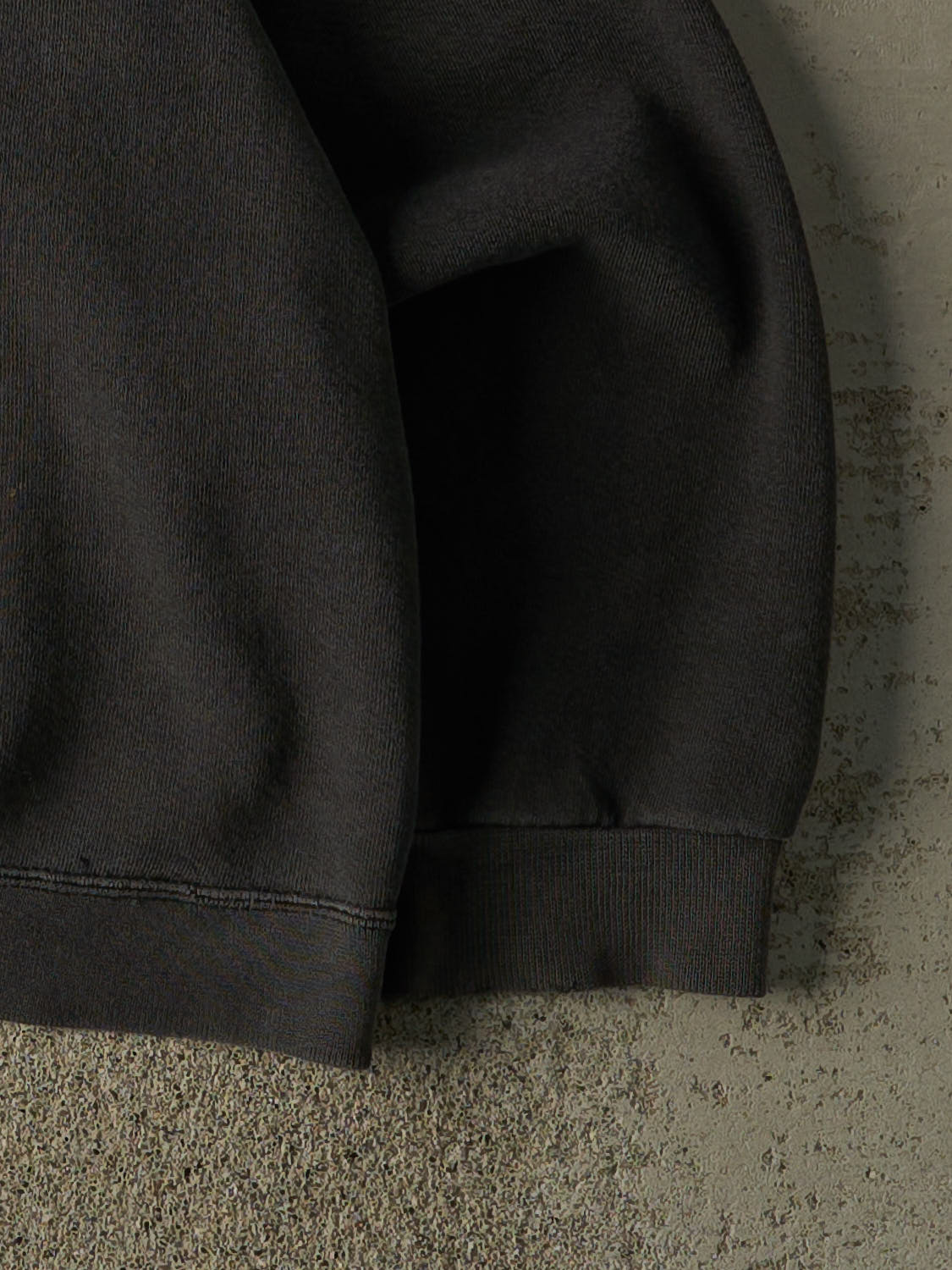 Vintage 90s Sun Faded Black Adidas Embroidered Crewneck (M/L)